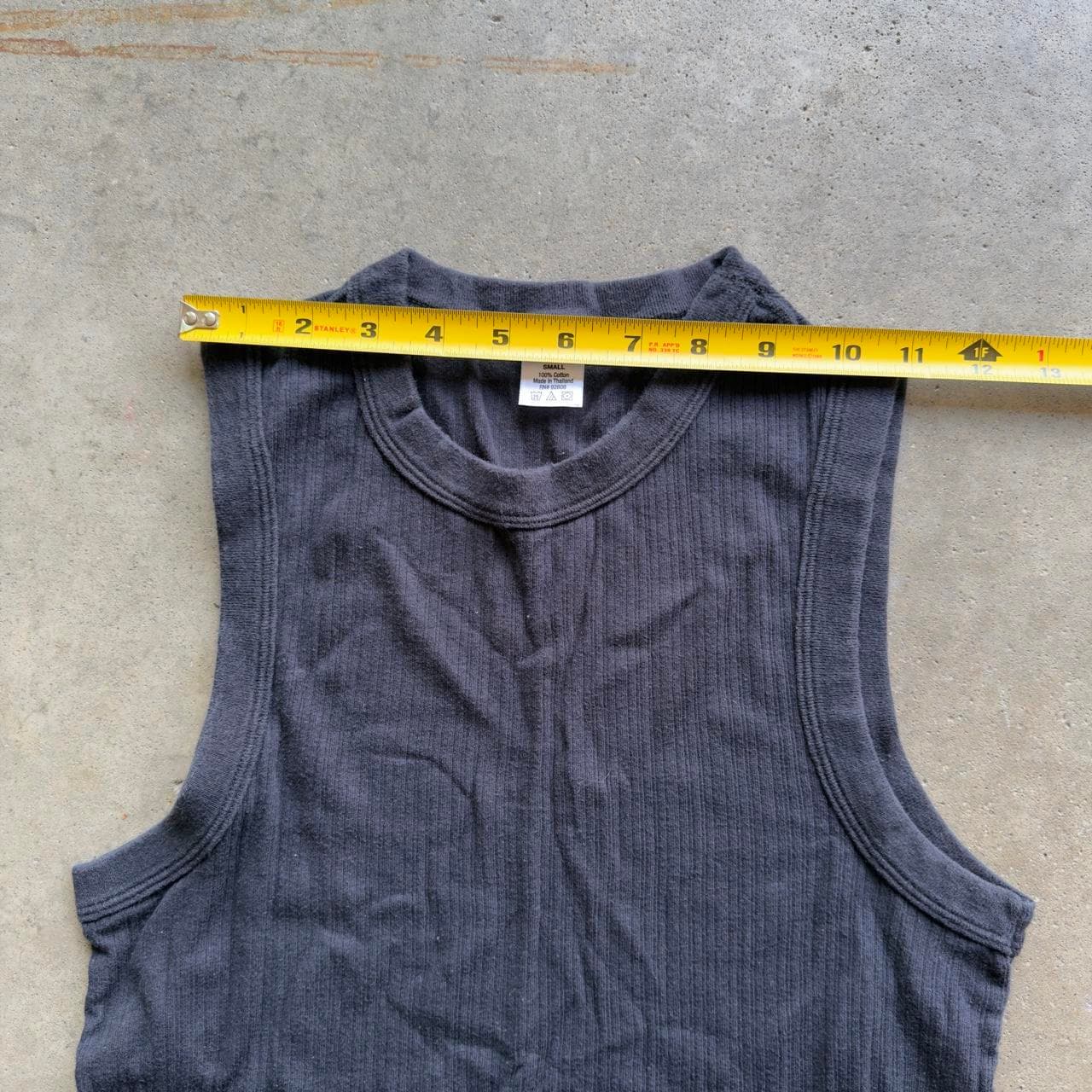 Super Rare 90s PBX Black Ribbed Tank - GRAIL - Thumbnail 6