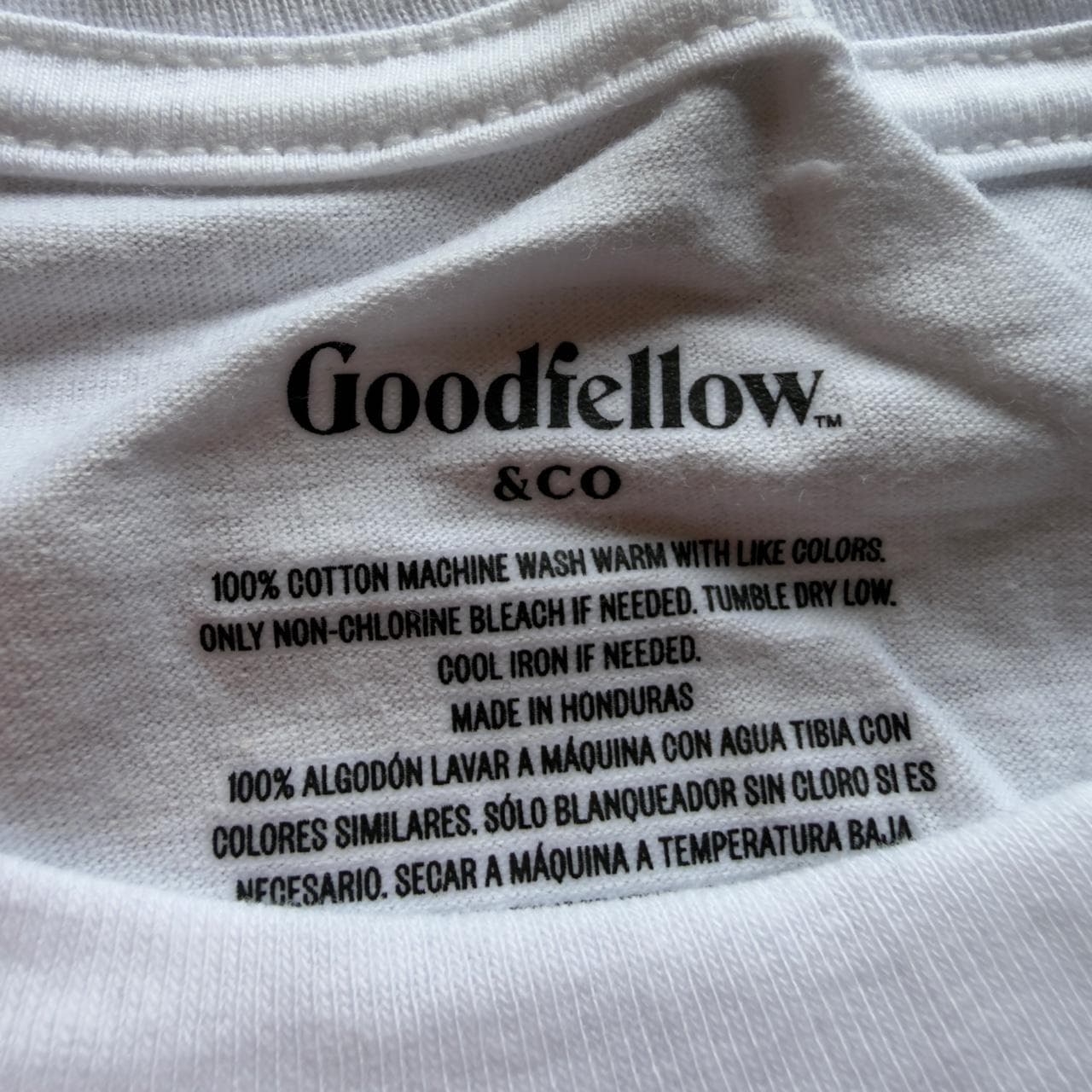 Super Rare Early 2000s Goodfellow & Co White Tee - DEADSTOCK GRAIL - Thumbnail 4