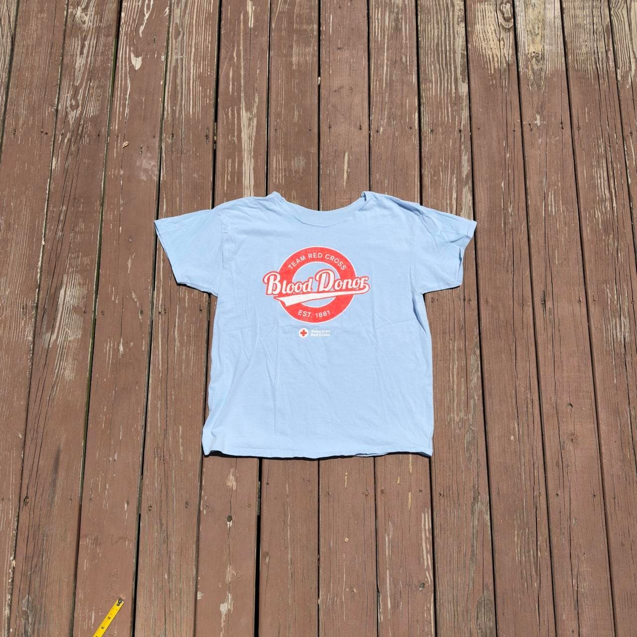 Super Rare 90s American Red Cross Blood Donor Graphic Tee | GRAIL