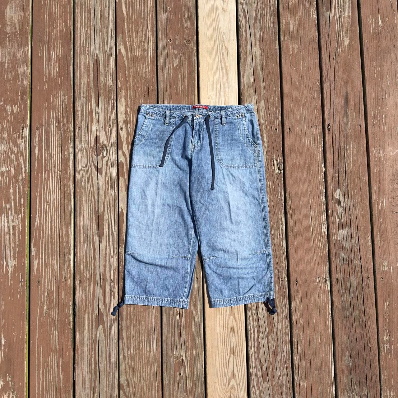 Super Rare 90s Union Bay Grails Denim Shorts w/ Cherry Embroidery - GRAIL