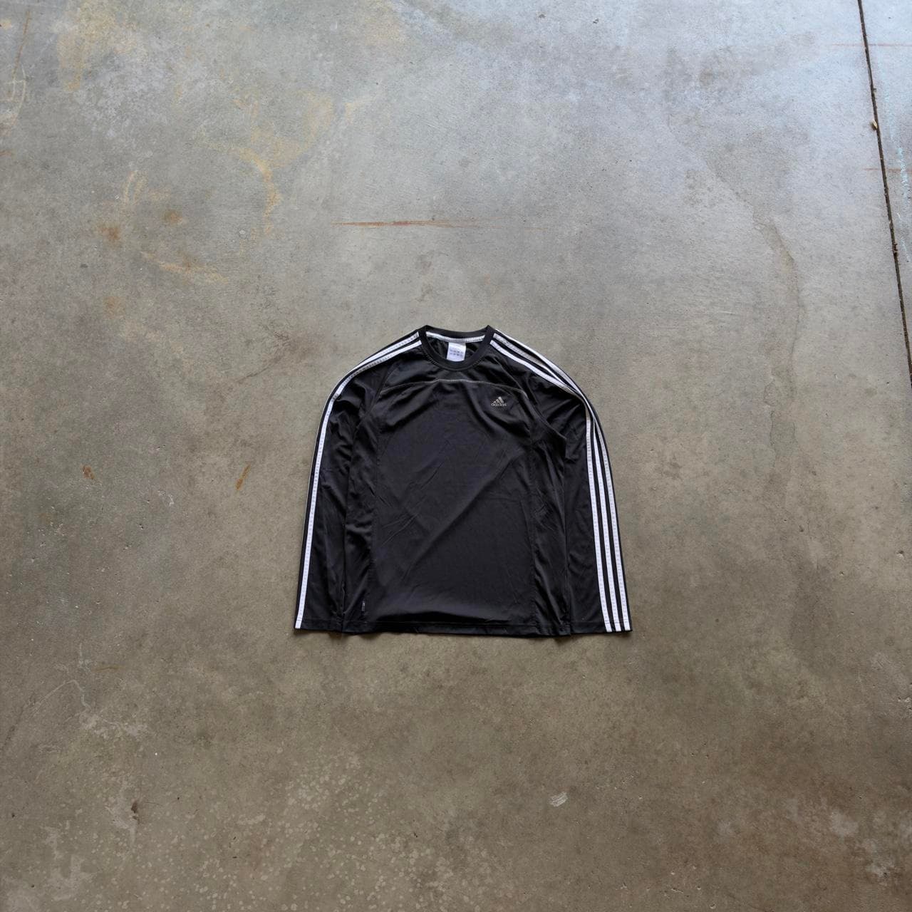 Super Rare 90s Adidas Black & White Jumpsuit Jacket - GRAIL