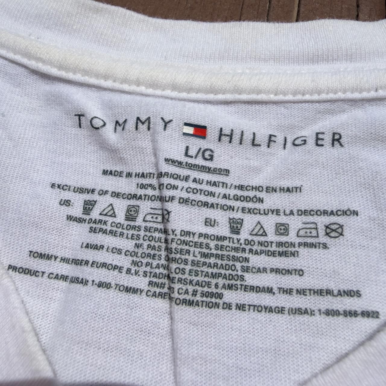 Super Rare 90s Tommy Hilfiger Tee - GRAIL - Thumbnail 3