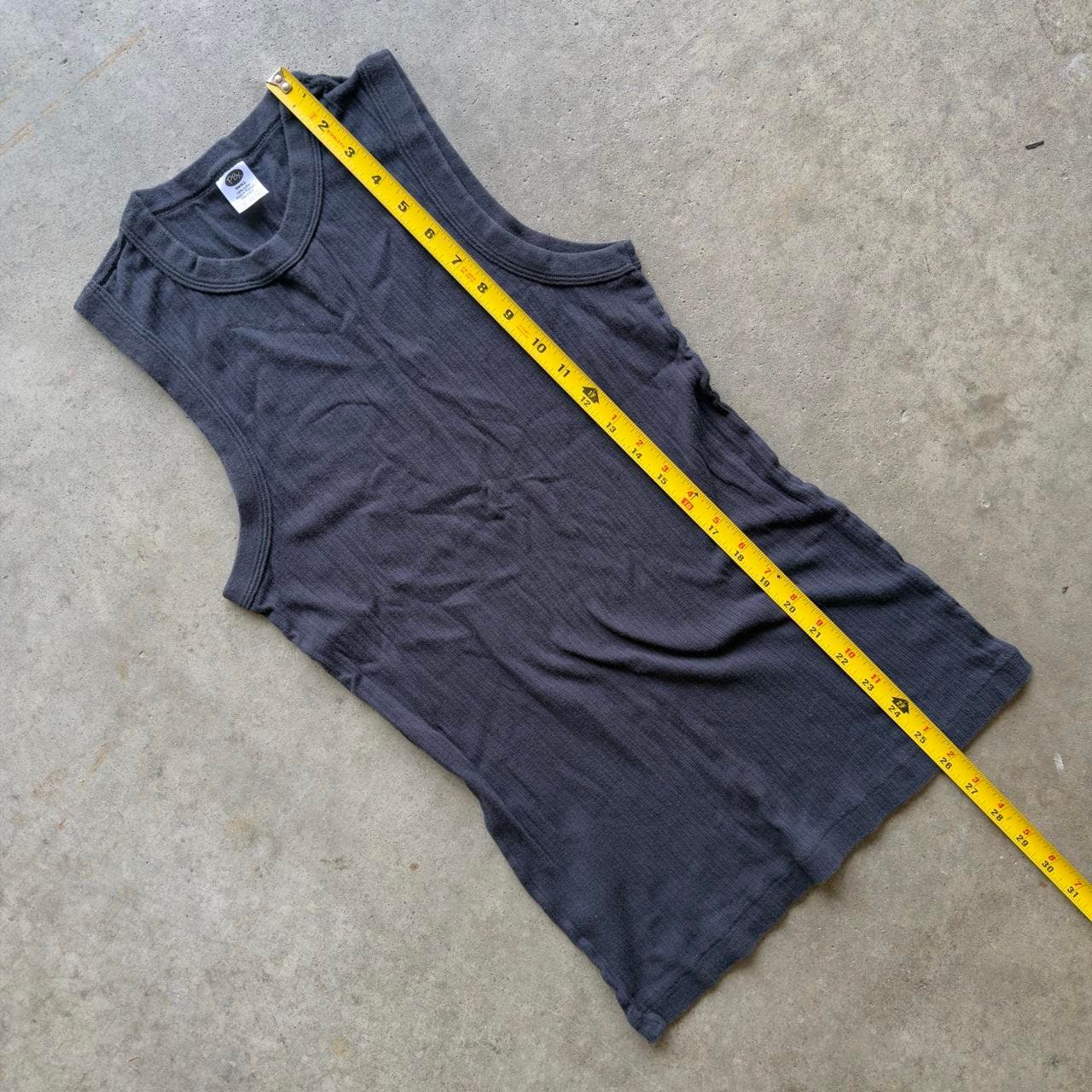 Super Rare 90s PBX Black Ribbed Tank - GRAIL - Thumbnail 5