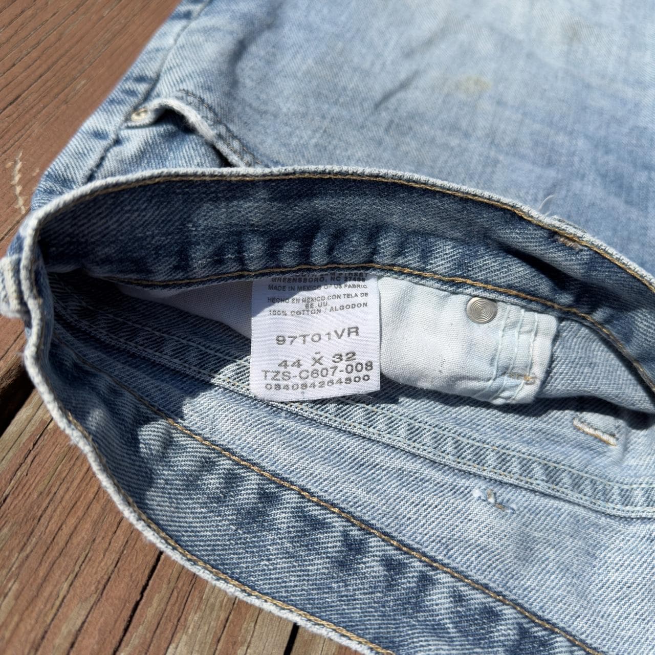 SUPER RARE 90s WRANGLER Denim Jeans - GRAIL - Thumbnail 4