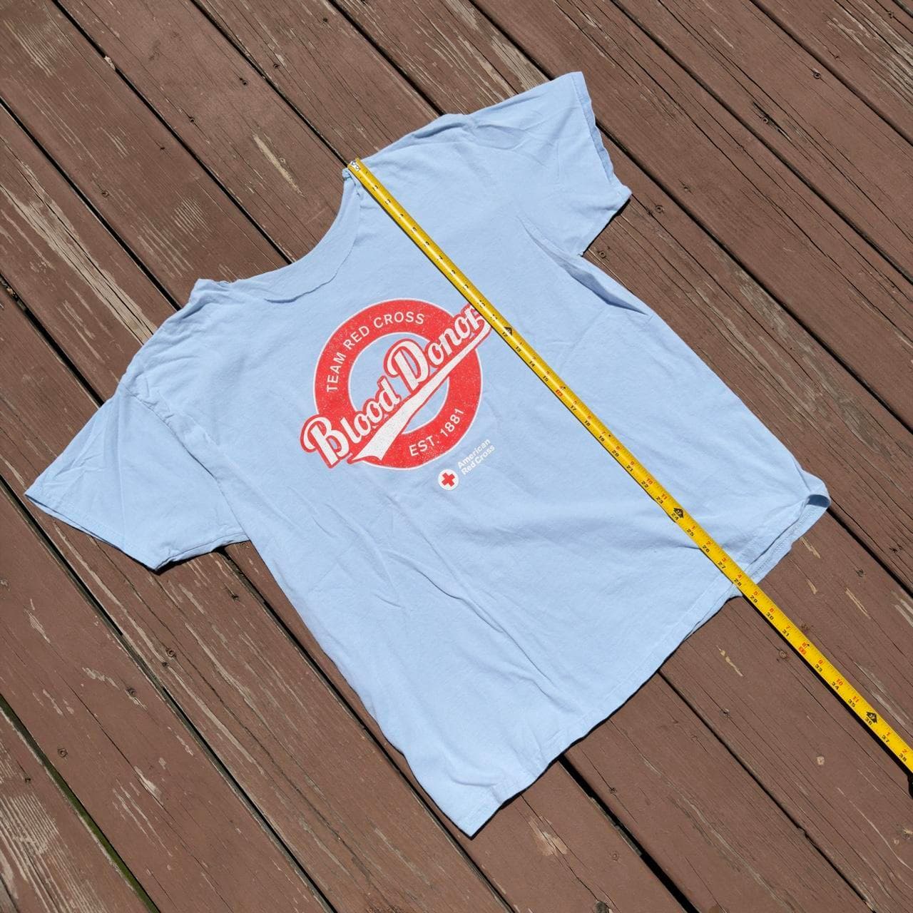 Super Rare 90s American Red Cross Blood Donor Graphic Tee | GRAIL - Thumbnail 7