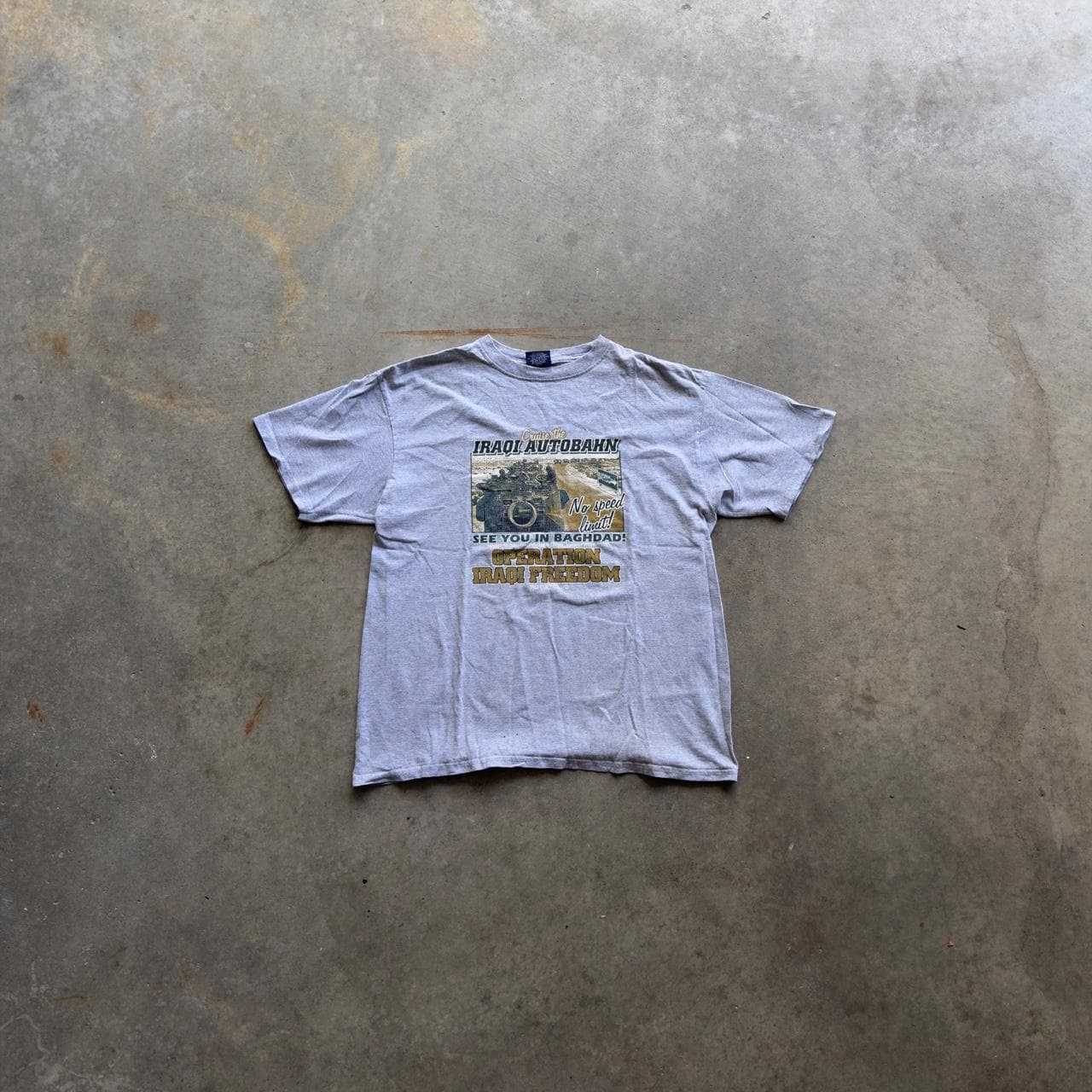 Super Rare Early 2000s Operation Iraqi Freedom Tee - GRAIL