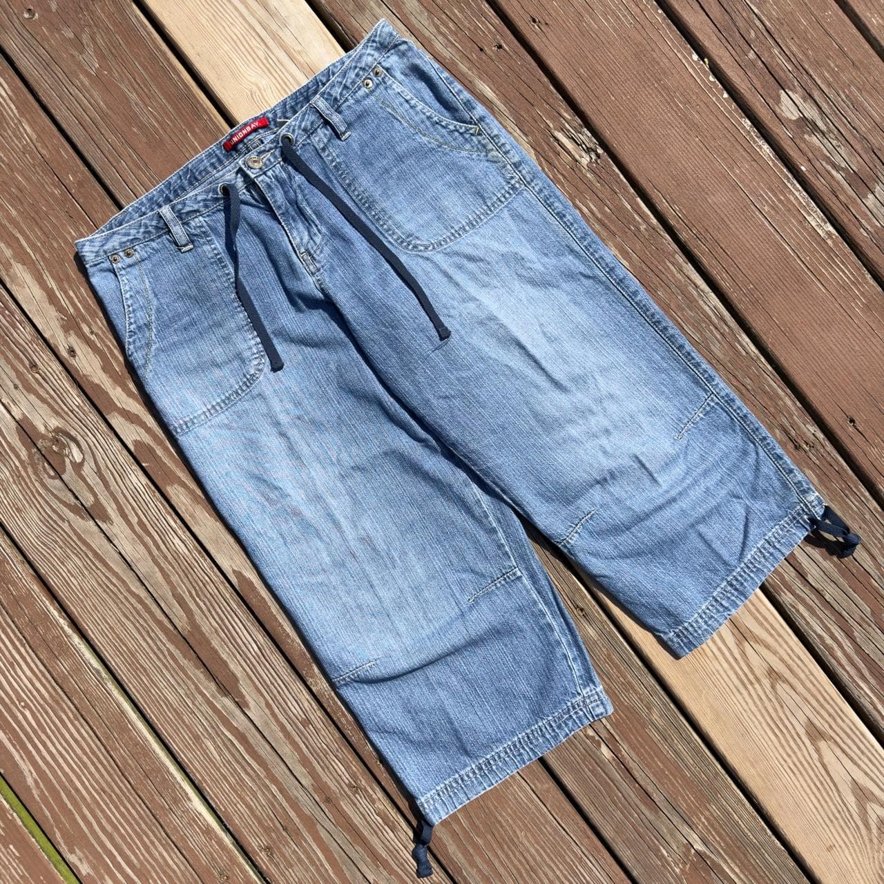 Super Rare 90s Union Bay Grails Denim Shorts w/ Cherry Embroidery - GRAIL - Thumbnail 8