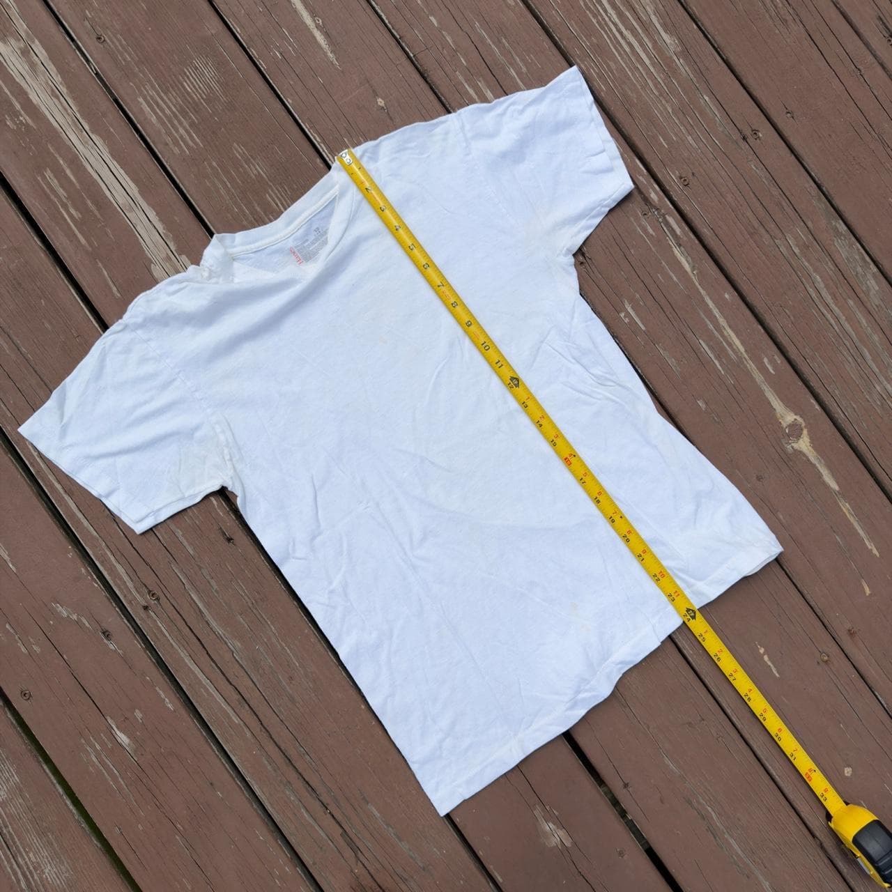 Super Rare 90s Hanes Blank White Tee | GRAIL - Thumbnail 7