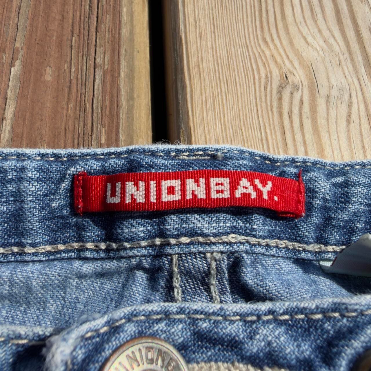 Super Rare 90s Union Bay Grails Denim Shorts w/ Cherry Embroidery - GRAIL - Thumbnail 3