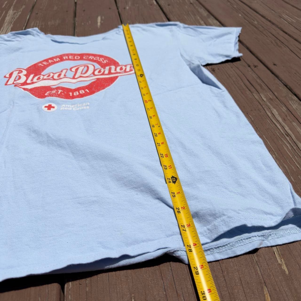Super Rare 90s American Red Cross Blood Donor Graphic Tee | GRAIL - Thumbnail 8