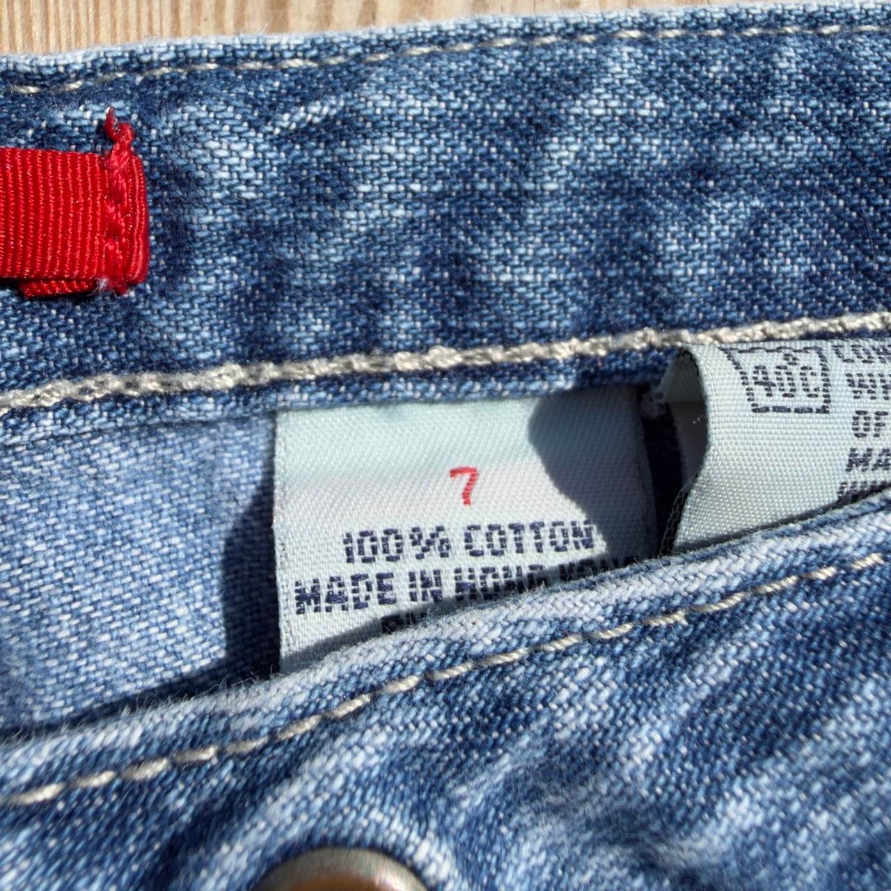 Super Rare 90s Union Bay Grails Denim Shorts w/ Cherry Embroidery - GRAIL - Thumbnail 6