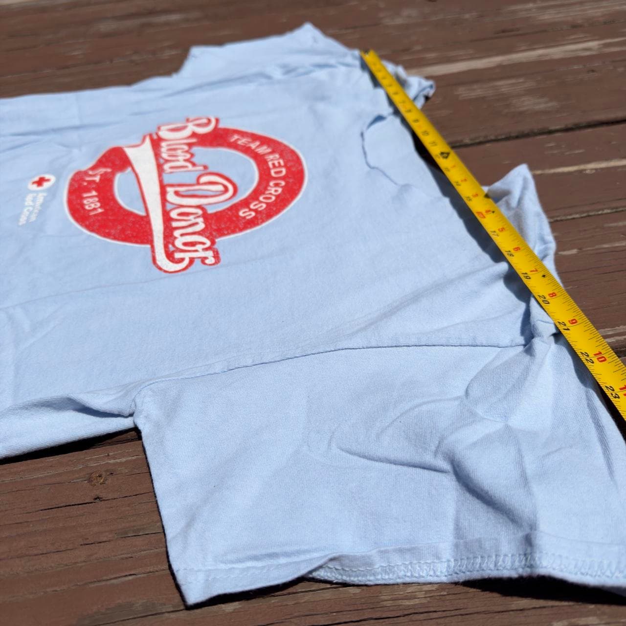 Super Rare 90s American Red Cross Blood Donor Graphic Tee | GRAIL - Thumbnail 4