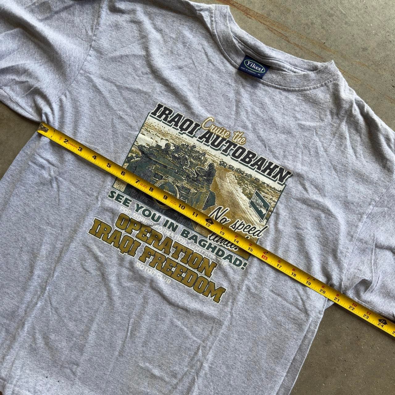Super Rare Early 2000s Operation Iraqi Freedom Tee - GRAIL - Thumbnail 5