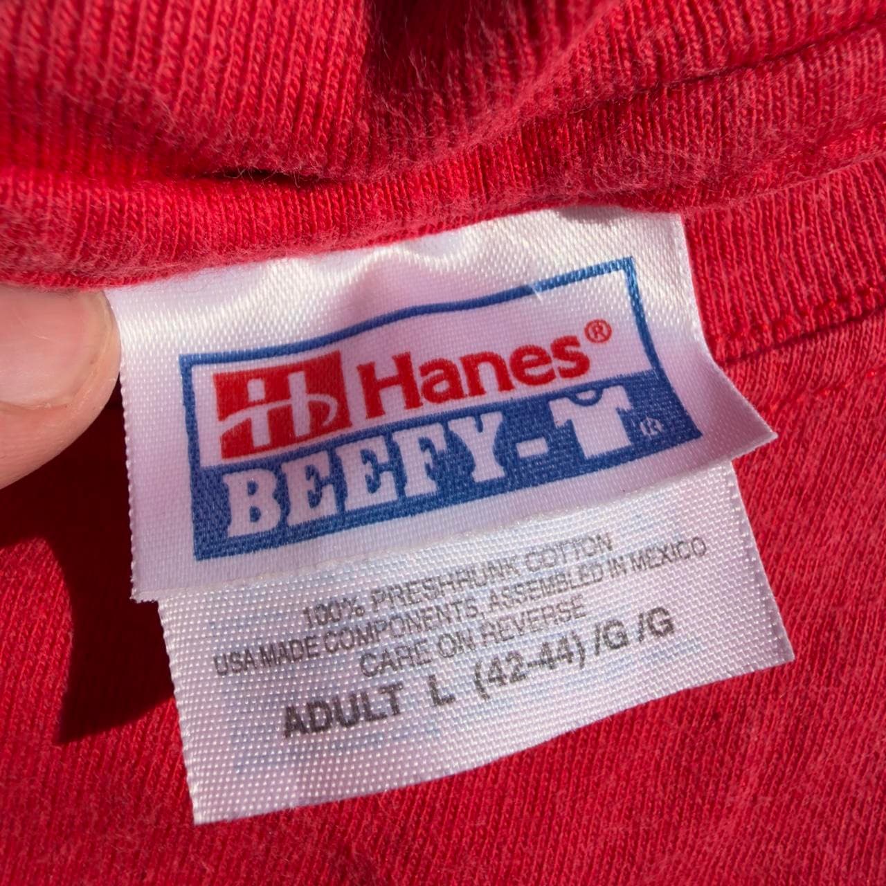 Super Rare 90s Hanes Beefy-Tee - GRAIL - Thumbnail 2