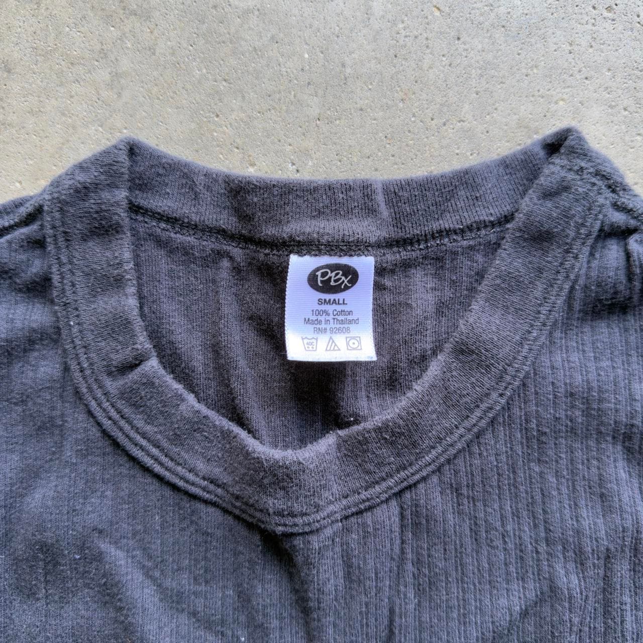 Super Rare 90s PBX Black Ribbed Tank - GRAIL - Thumbnail 2