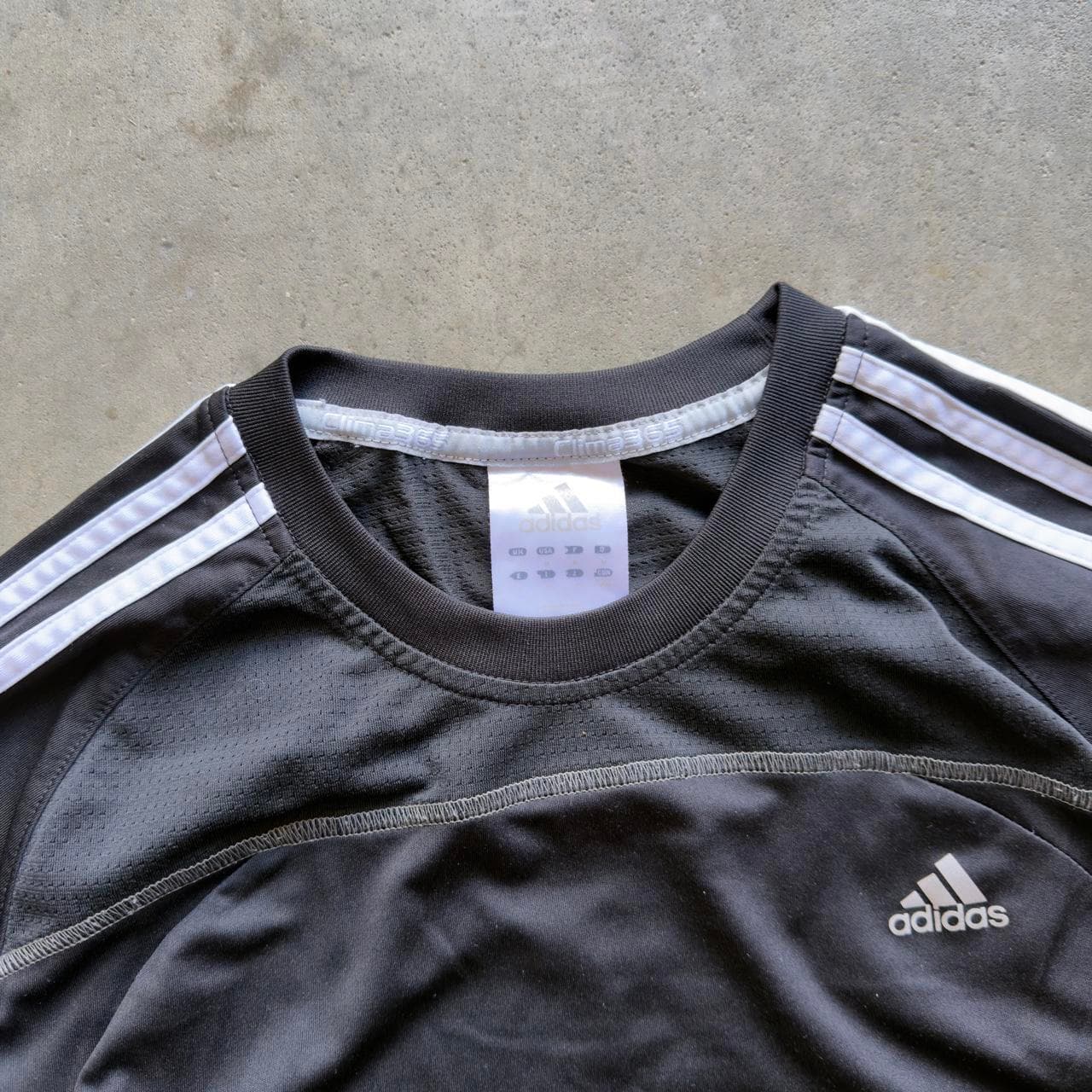 Super Rare 90s Adidas Black & White Jumpsuit Jacket - GRAIL - Thumbnail 3
