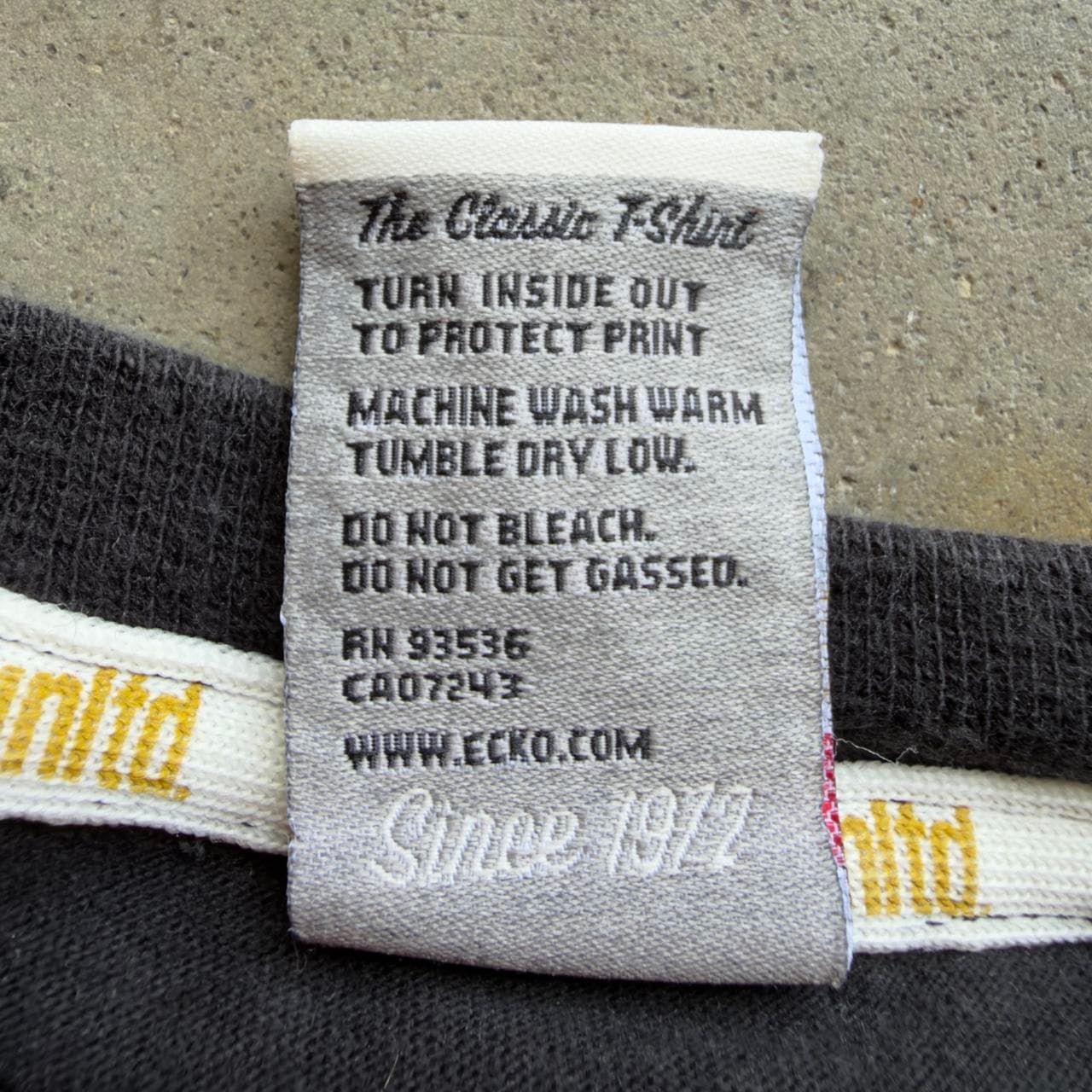 Super Rare 90s Ecko Unltd. Black Tee - GRAIL - Thumbnail 4