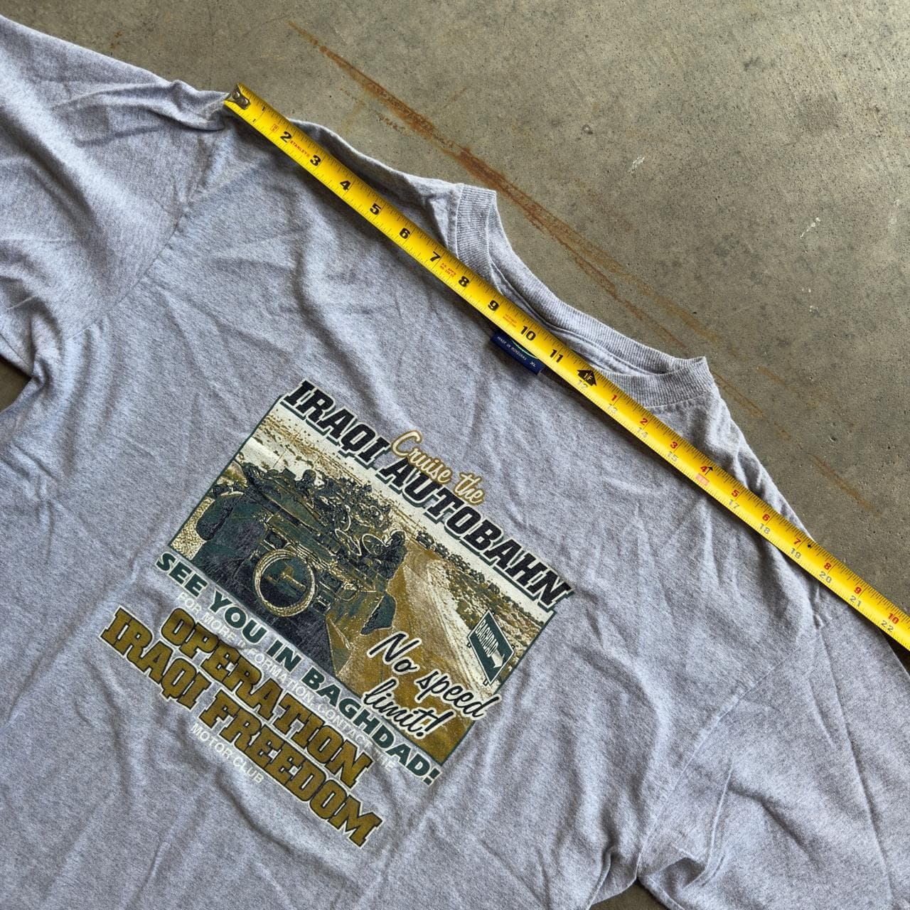 Super Rare Early 2000s Operation Iraqi Freedom Tee - GRAIL - Thumbnail 6