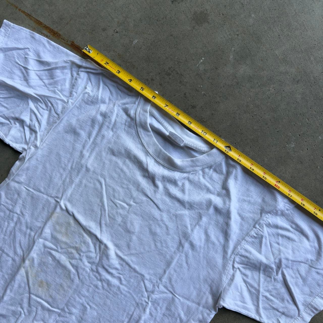 Super Rare 90s Blank White Tee - GRAIL - Thumbnail 5