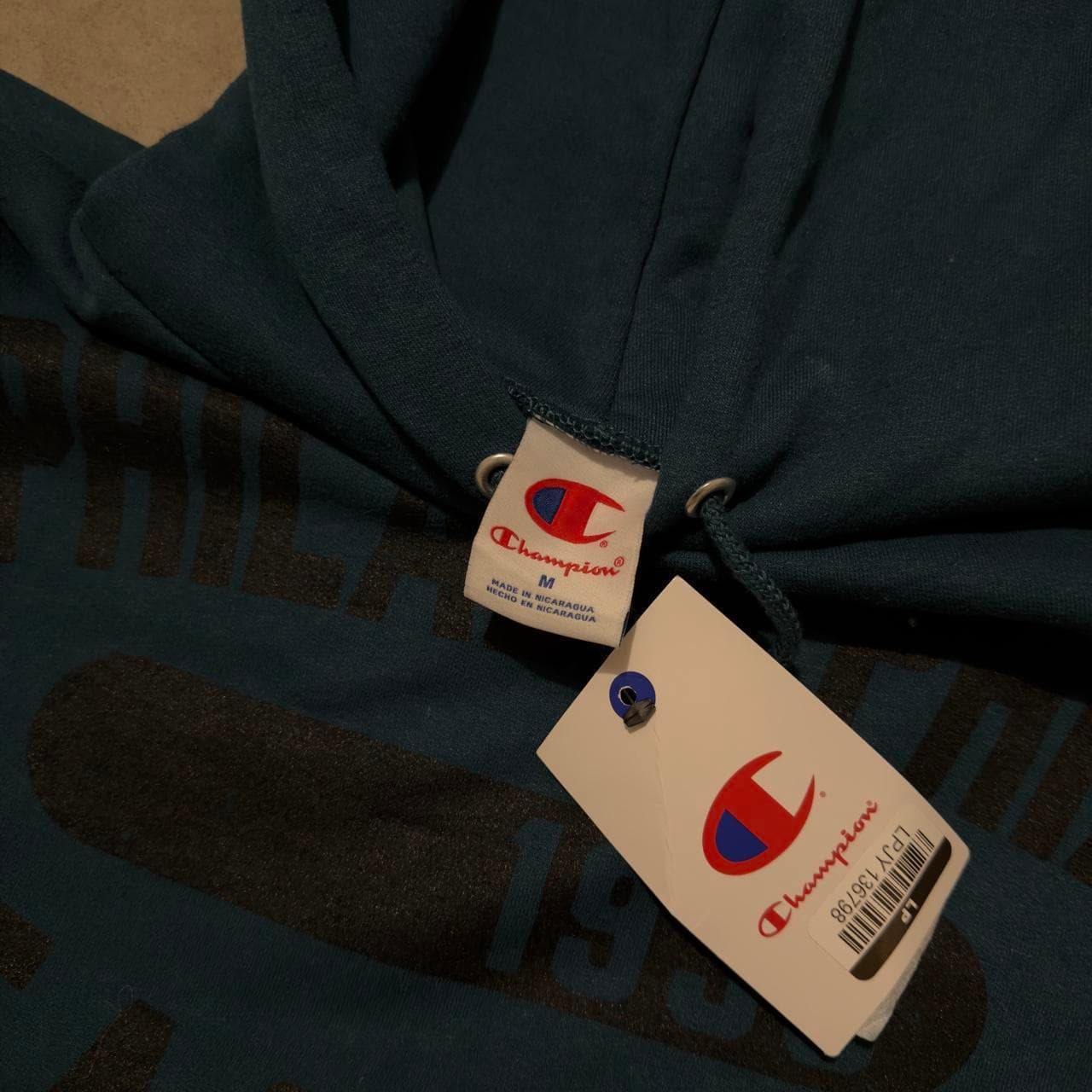 Super Rare Philadelphia Eagles 1933 Champion Hoodie - Deadstock GRAIL - Thumbnail 2