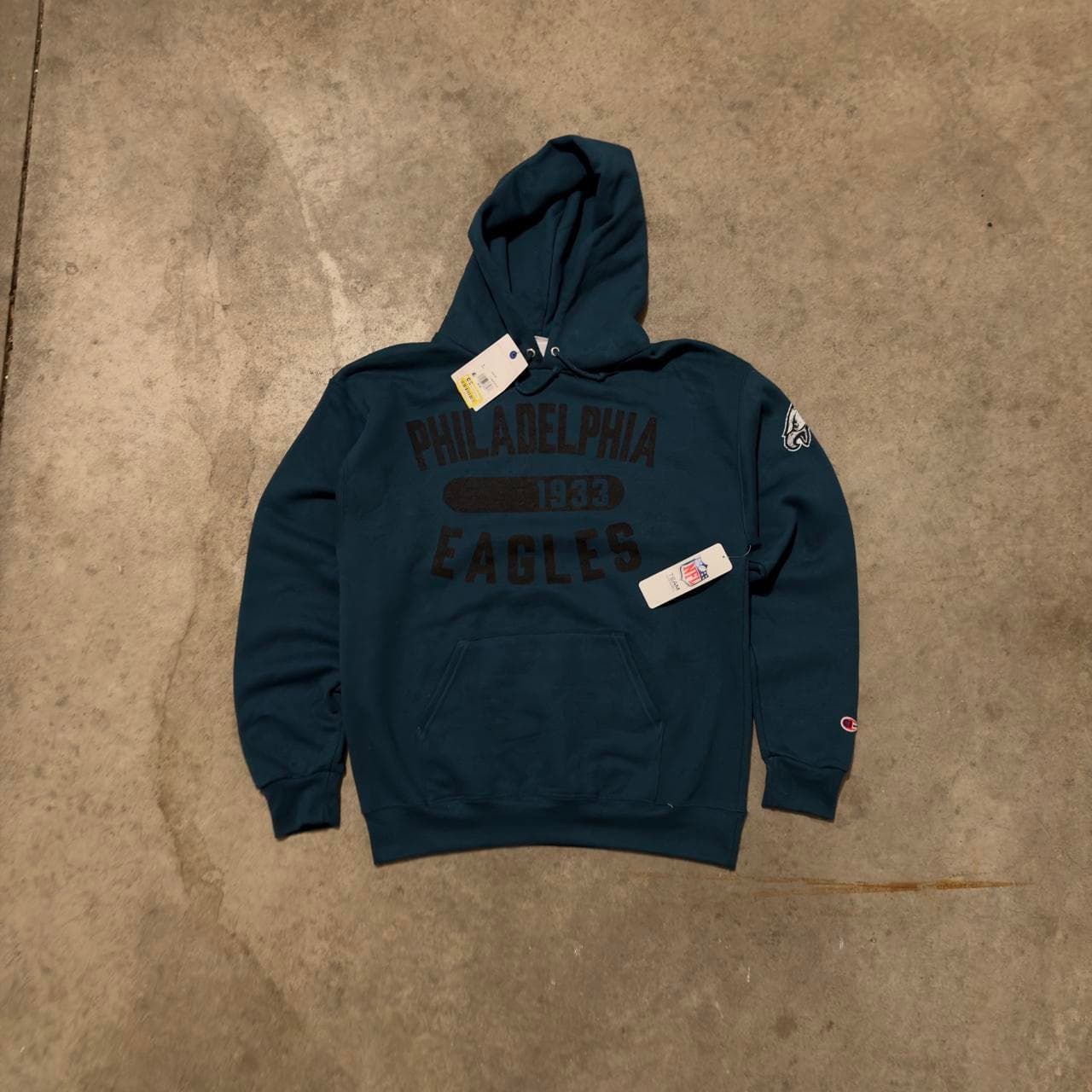 Super Rare Philadelphia Eagles 1933 Champion Hoodie - Deadstock GRAIL