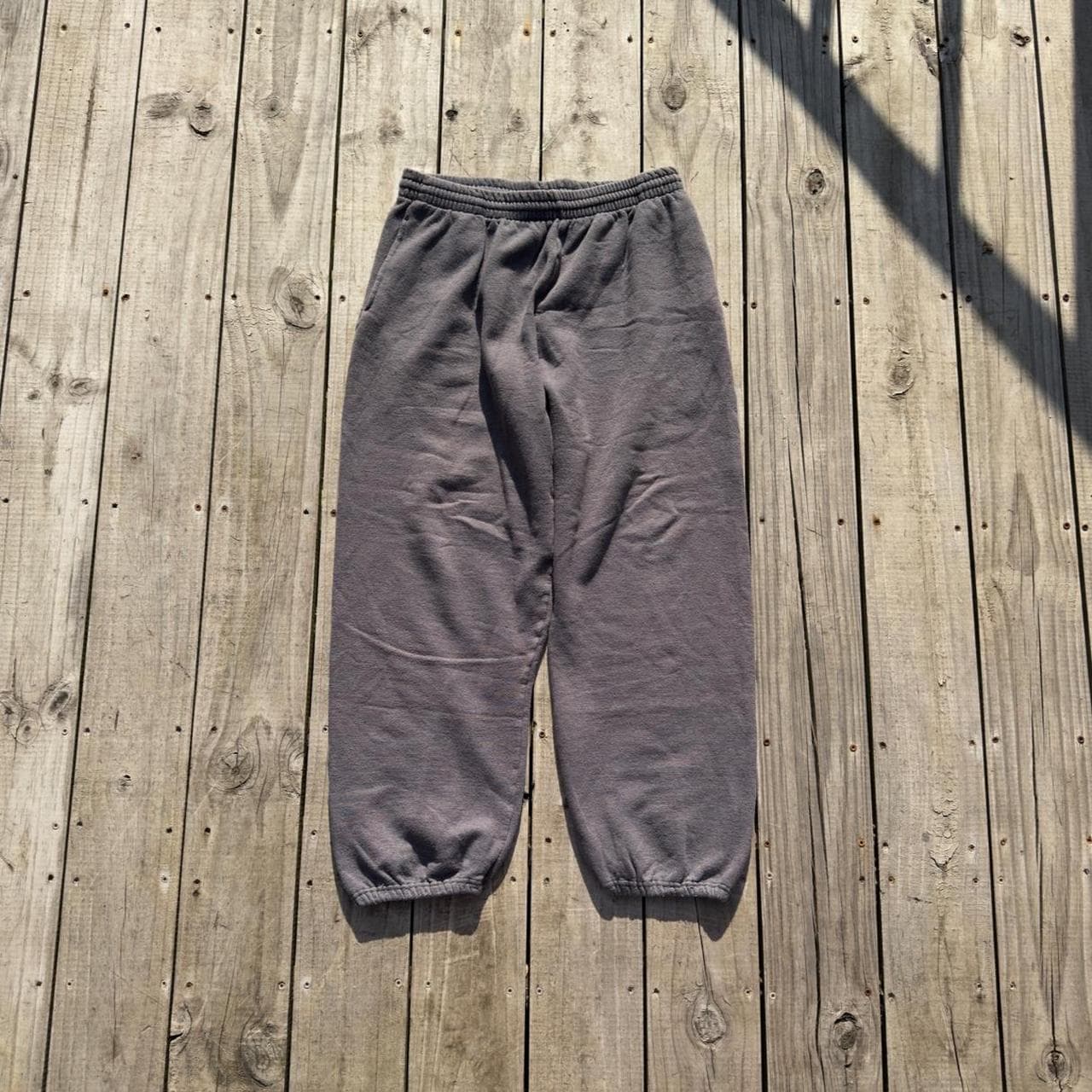 Super Rare 90s Fruit of the Loom Grey Sweatpants - GRAIL