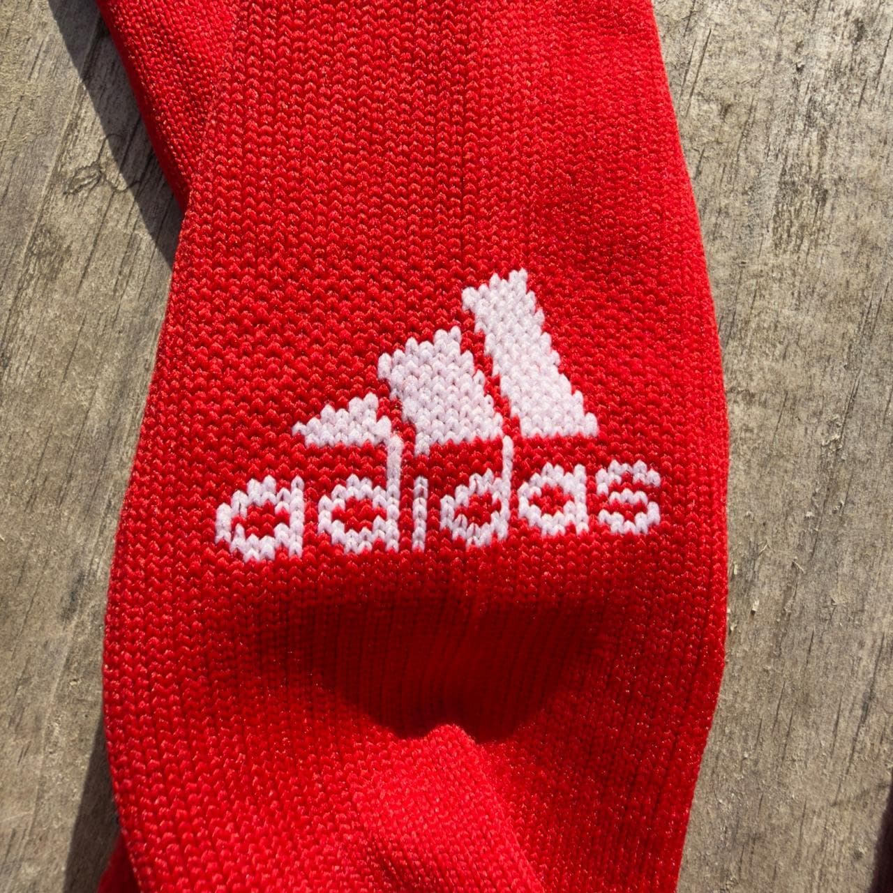 RARE 1990s ADIDAS RED FIELD HOCKEY SOCKS 🔥 - Thumbnail 2