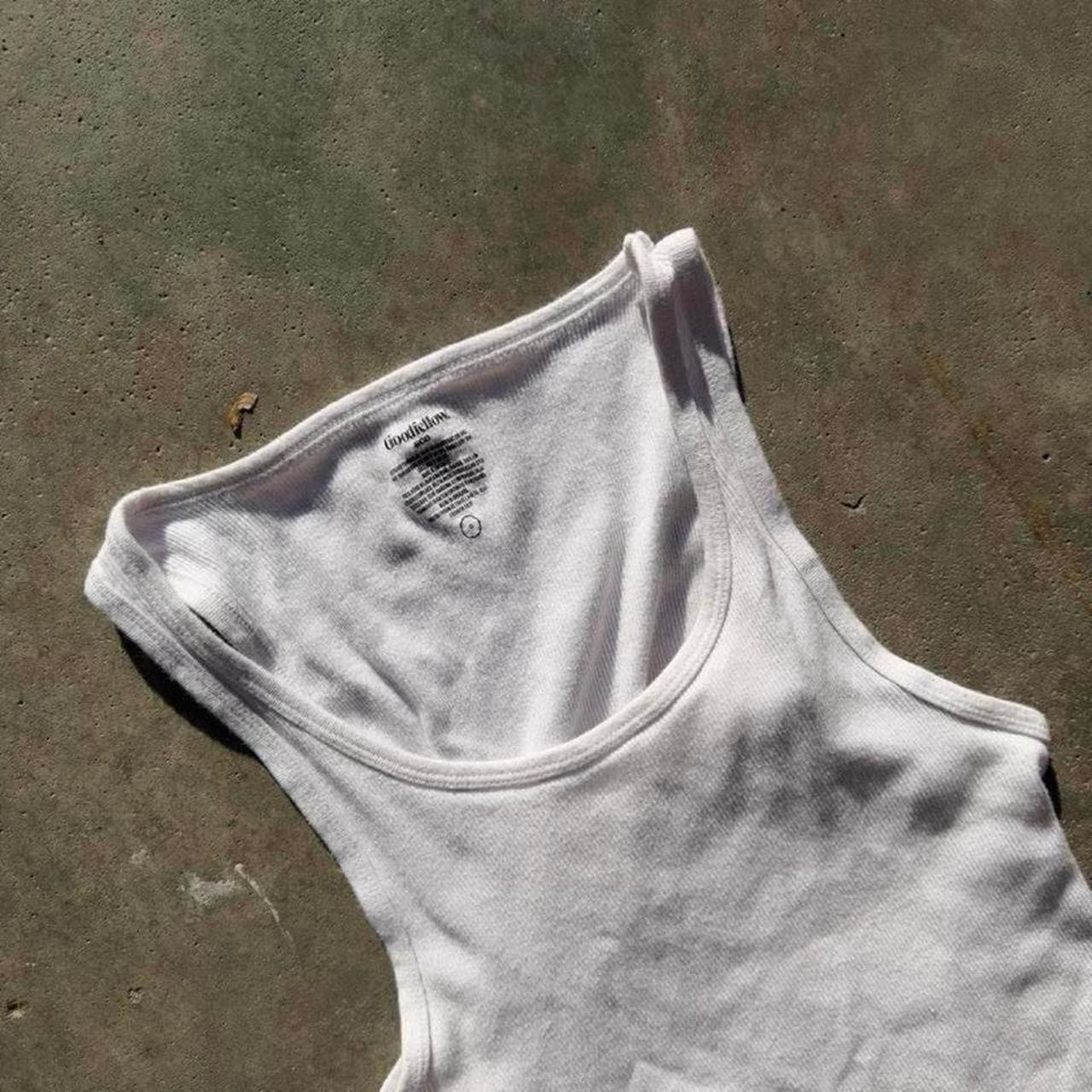 Super Rare Goodfellow & Co White Tank - Y2K GRAIL - Thumbnail 3