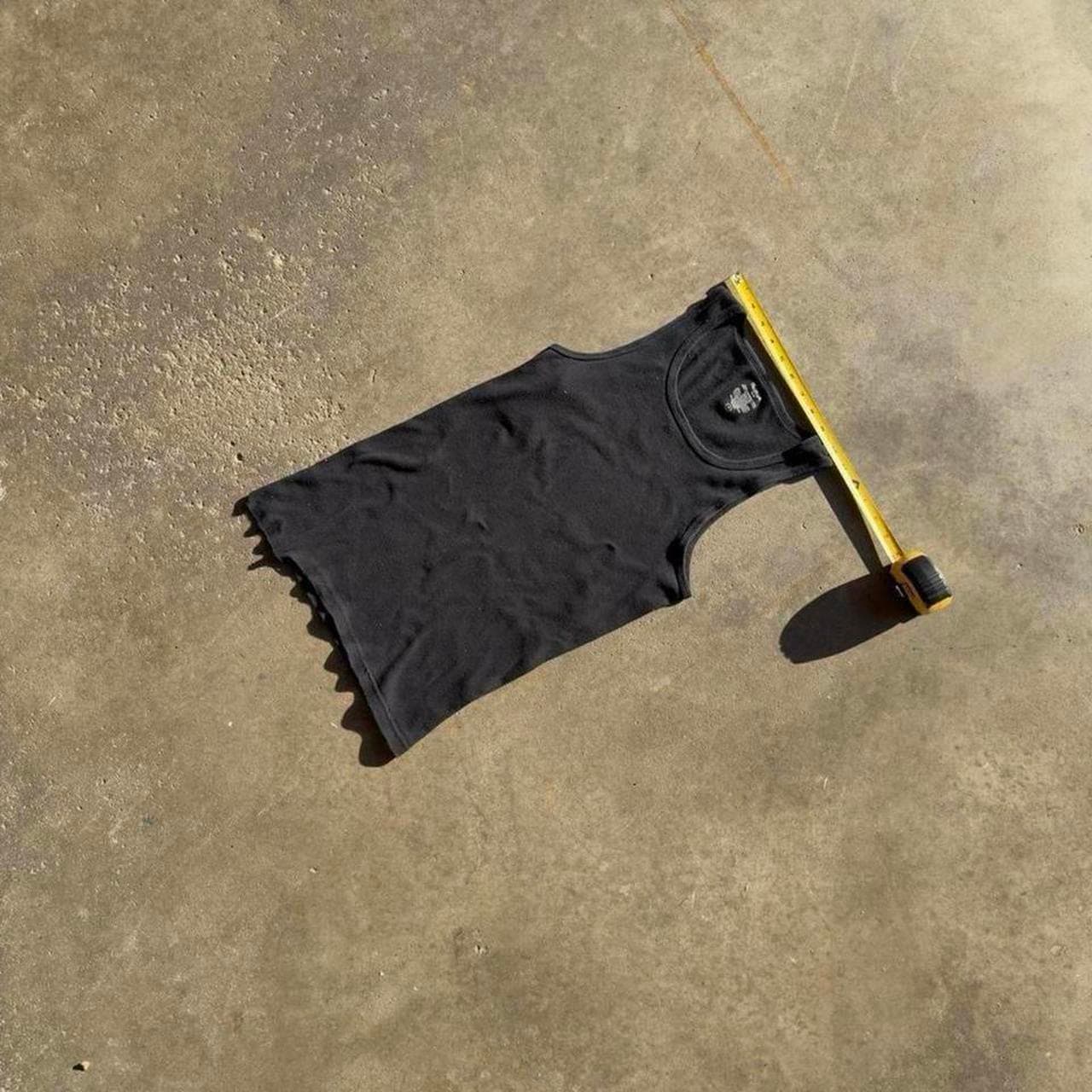 Rare Early 2000s Goodfellow & Co Black Beater - Y2K GRAIL - Thumbnail 2