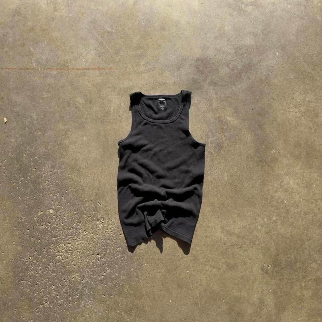 Rare Early 2000s Goodfellow & Co Black Beater - Y2K GRAIL