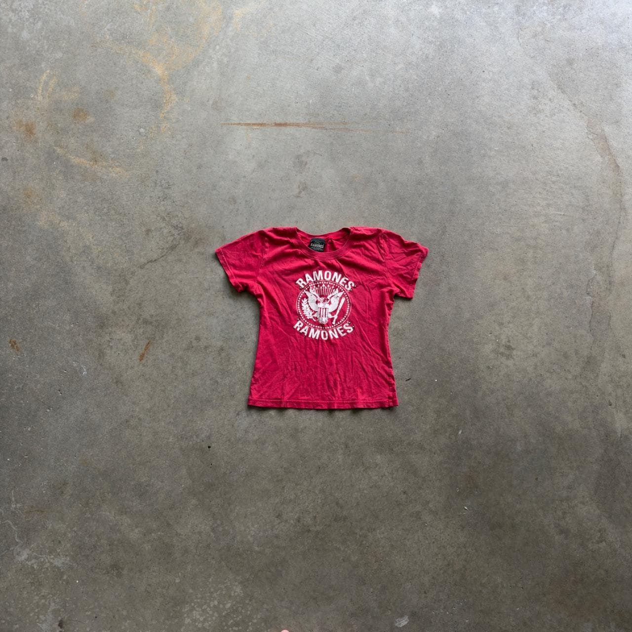 Super Rare 90s Red Ramones - GRAIL