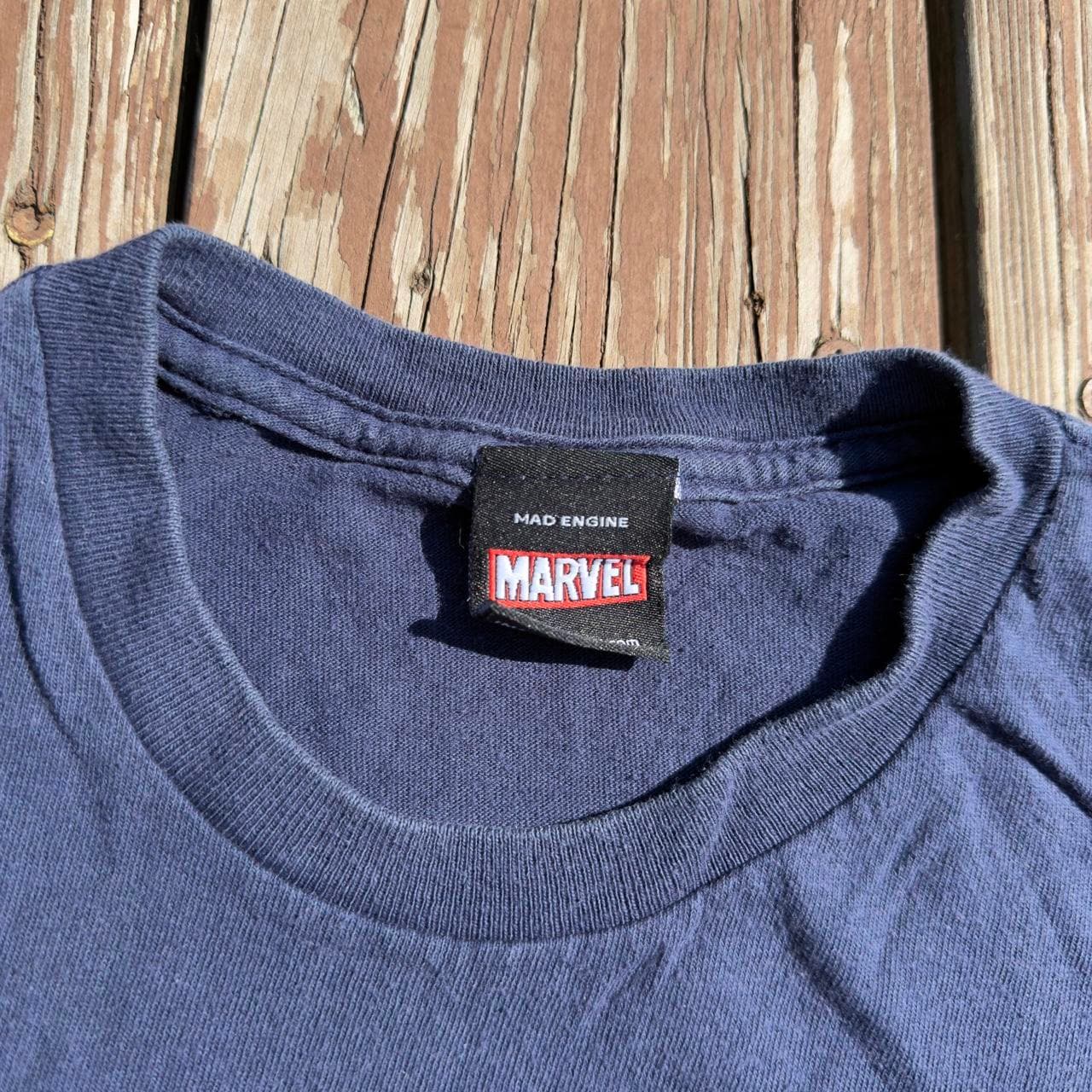 Super Rare 2011 Marvel Captain America Tee - Mad Engine Grail - Thumbnail 3