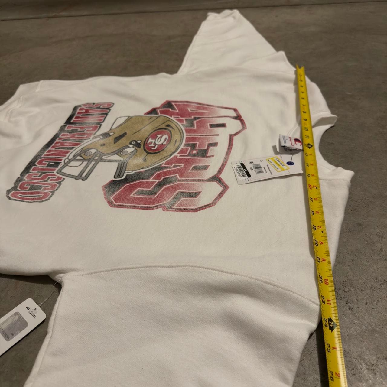 Super Rare NFL Team Apparel San Francisco 49ers Sweatshirt - Deadstock GRAIL - Thumbnail 6