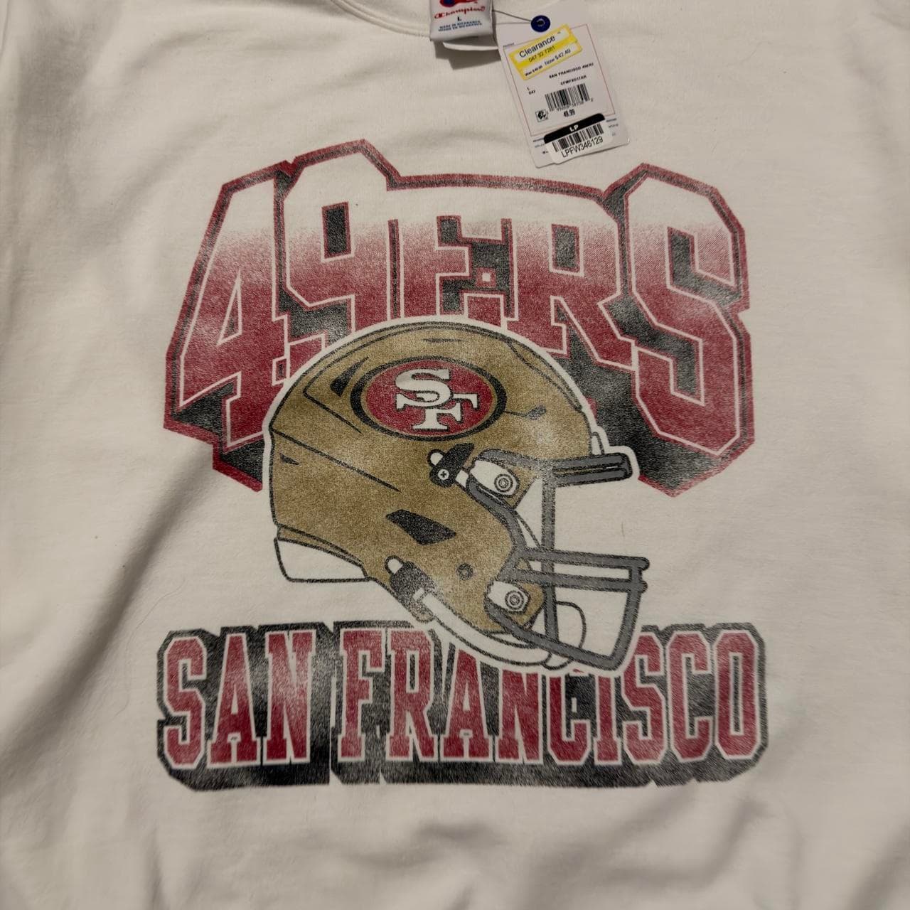 Super Rare NFL Team Apparel San Francisco 49ers Sweatshirt - Deadstock GRAIL - Thumbnail 3