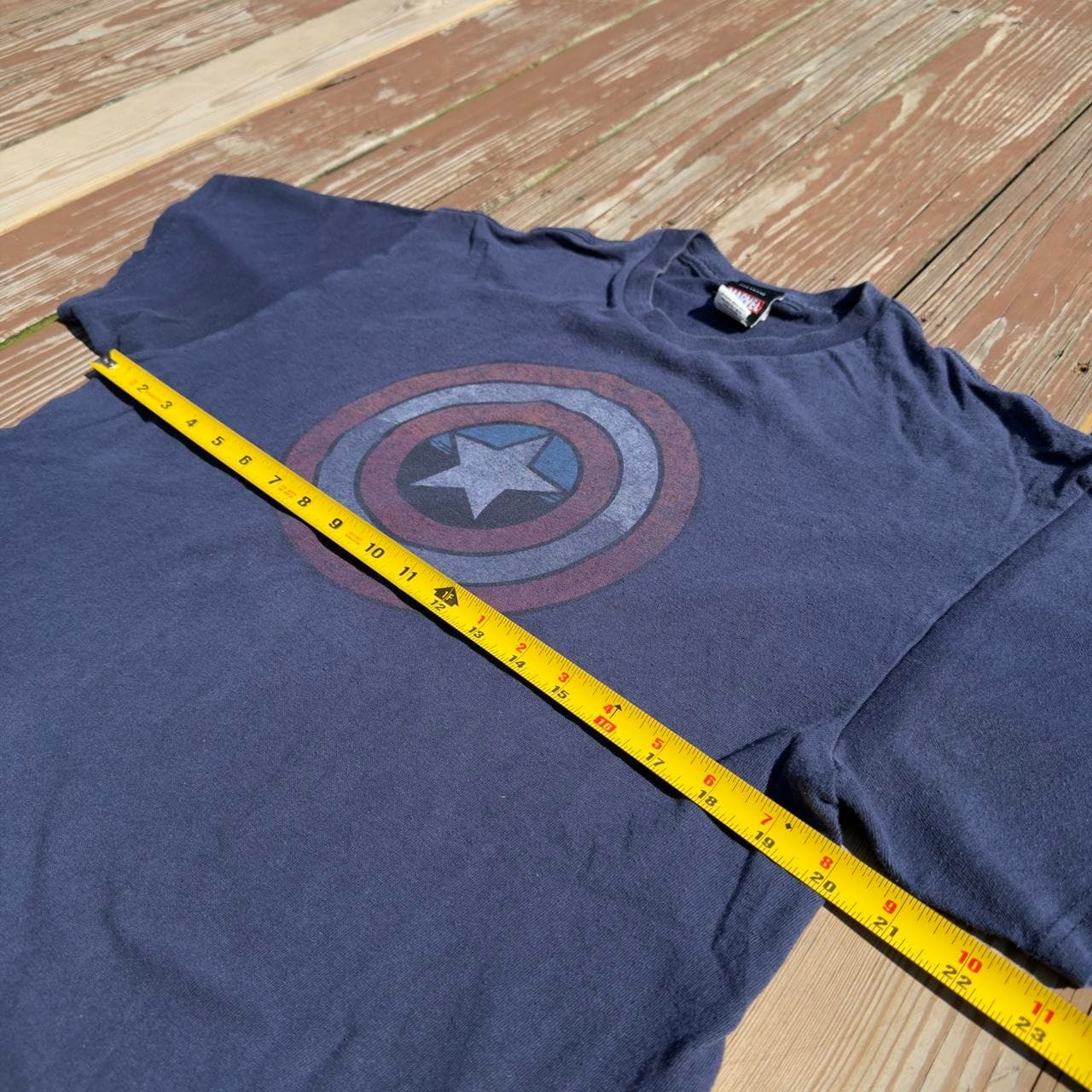 Super Rare 2011 Marvel Captain America Tee - Mad Engine Grail - Thumbnail 5