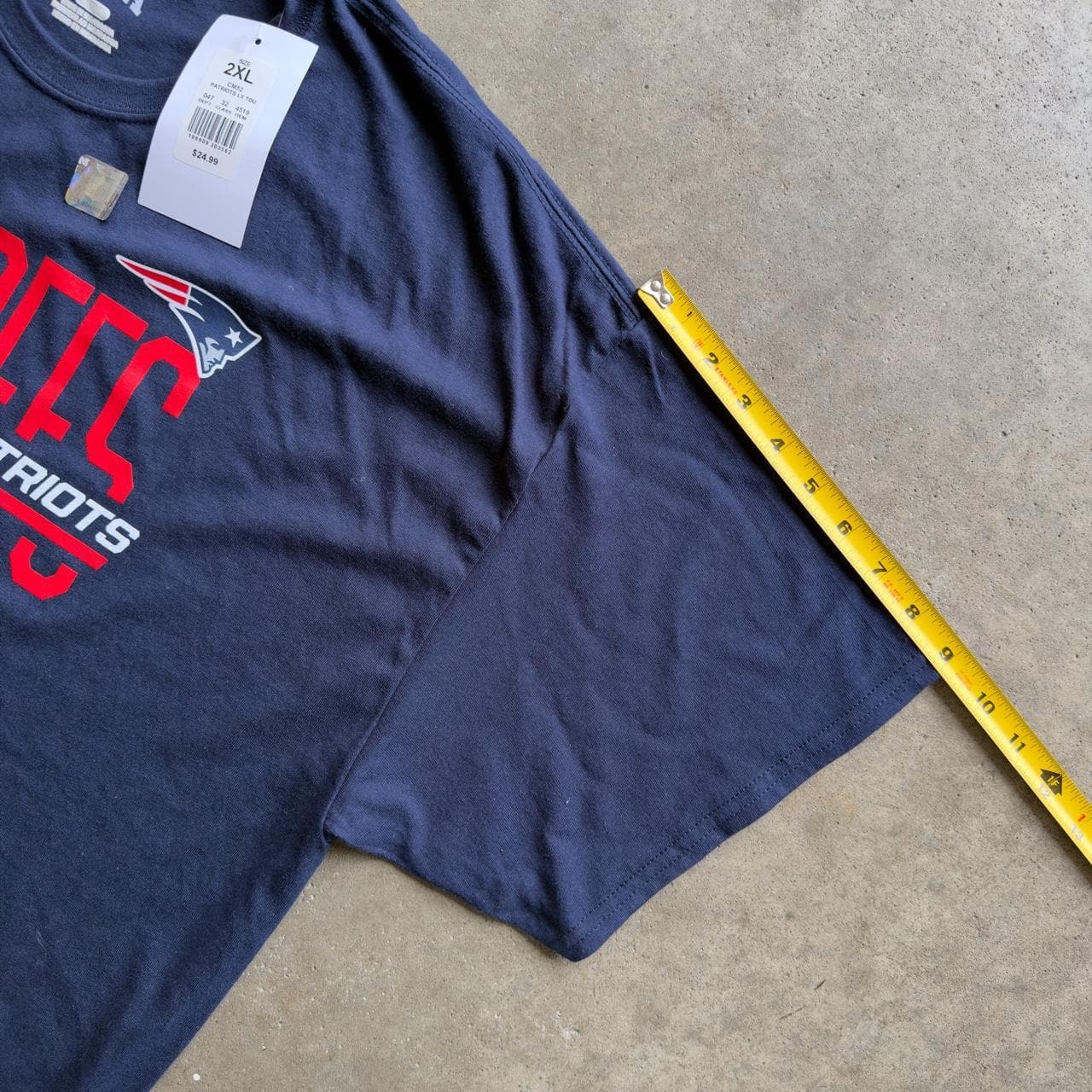 SUPER RARE NFL Playoffs New England Patriots Tee - DEADSTOCK GRAIL - Thumbnail 6