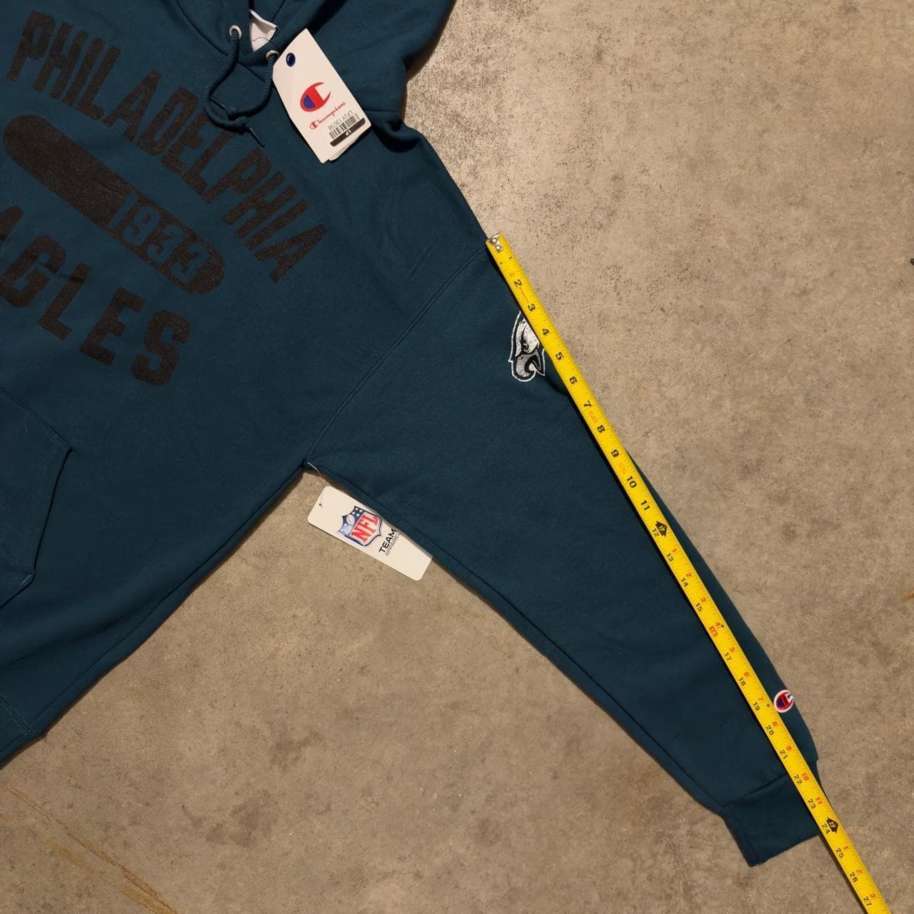 Super Rare Philadelphia Eagles 1933 Champion Hoodie - Deadstock GRAIL - Thumbnail 7