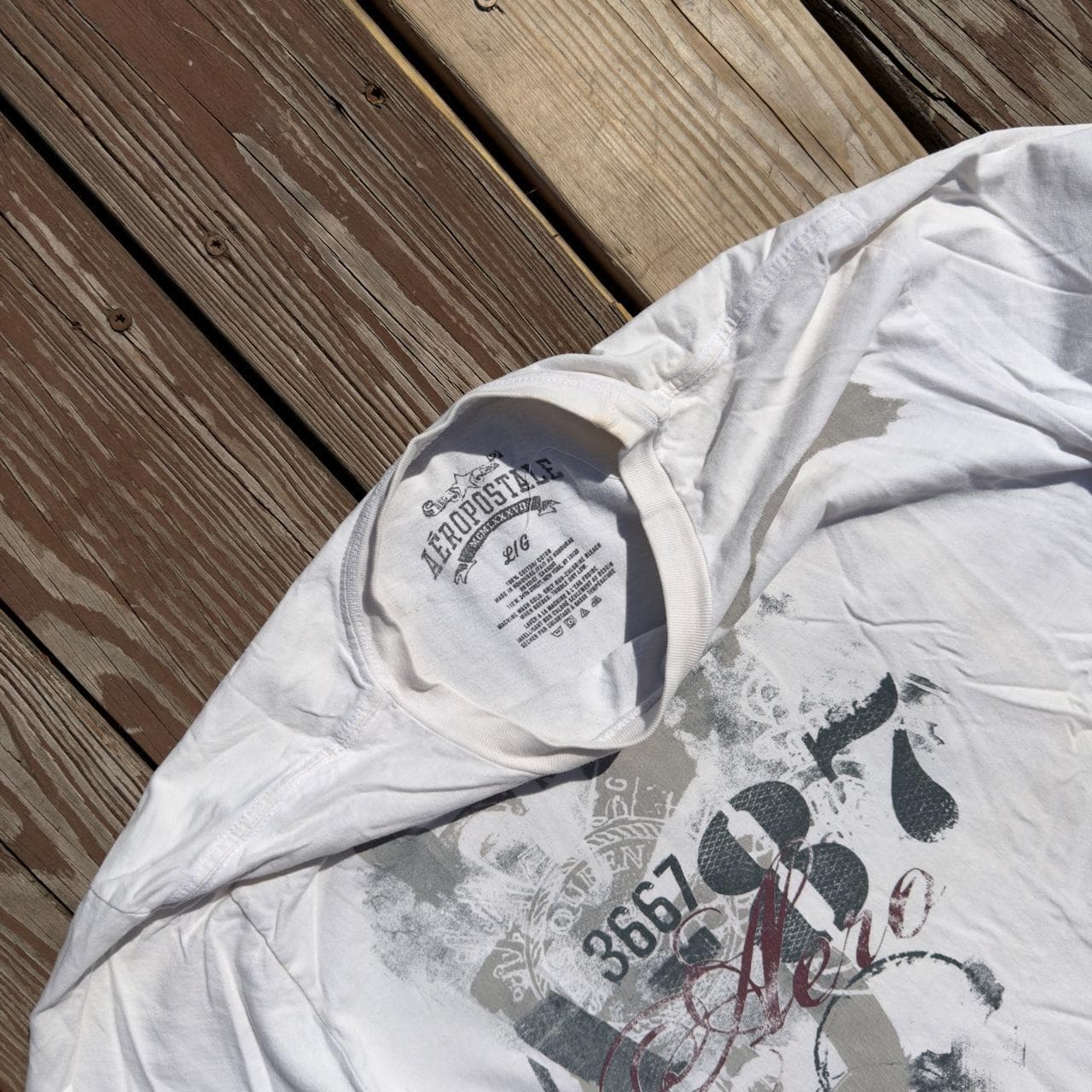 Super Rare 90s Aeropostale 87 Tee - GRAIL - Thumbnail 3