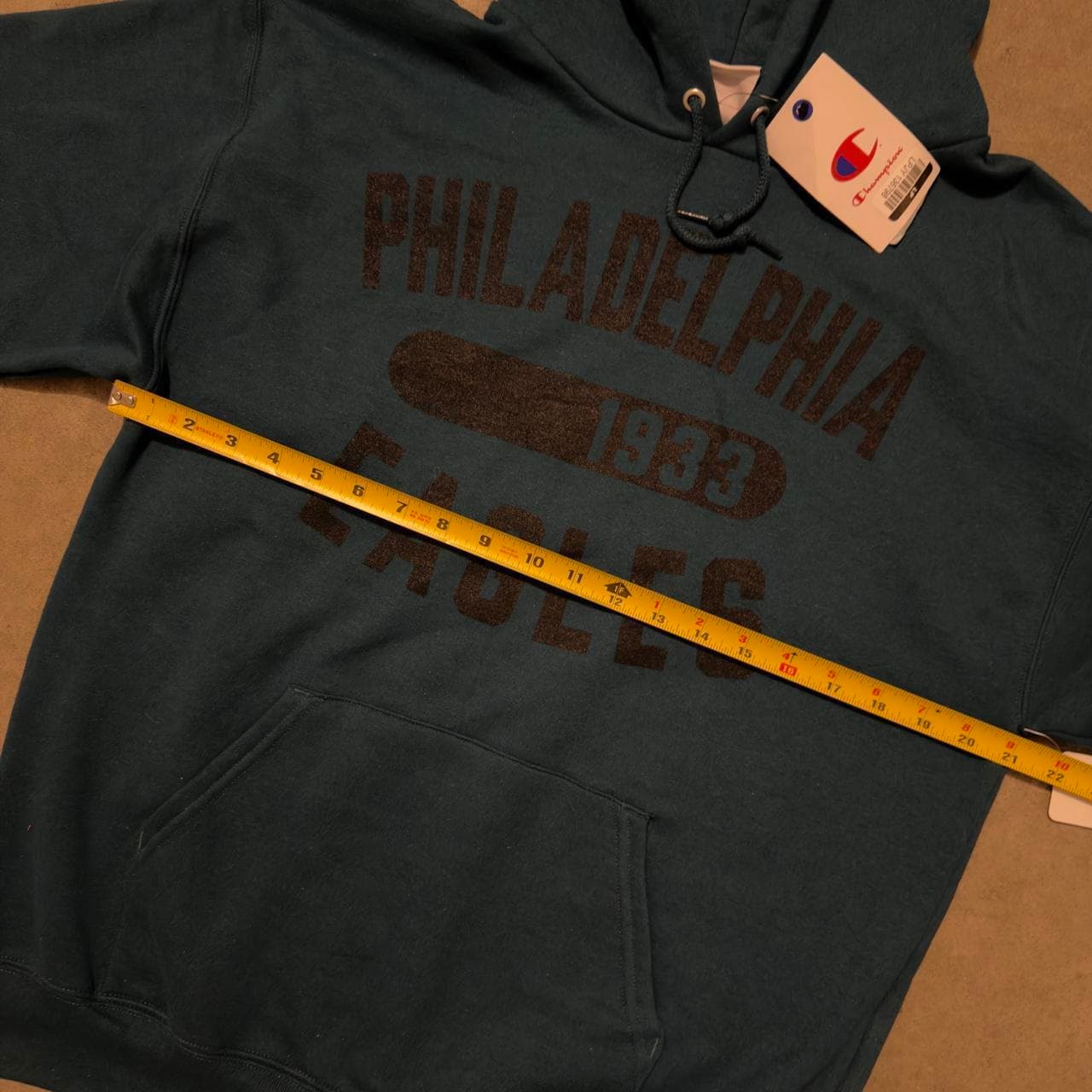 Super Rare Philadelphia Eagles 1933 Champion Hoodie - Deadstock GRAIL - Thumbnail 8