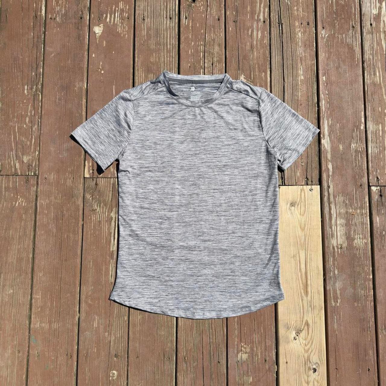 Rare Early 2000s All in Motion Heather Grey Tee Shirt Grail