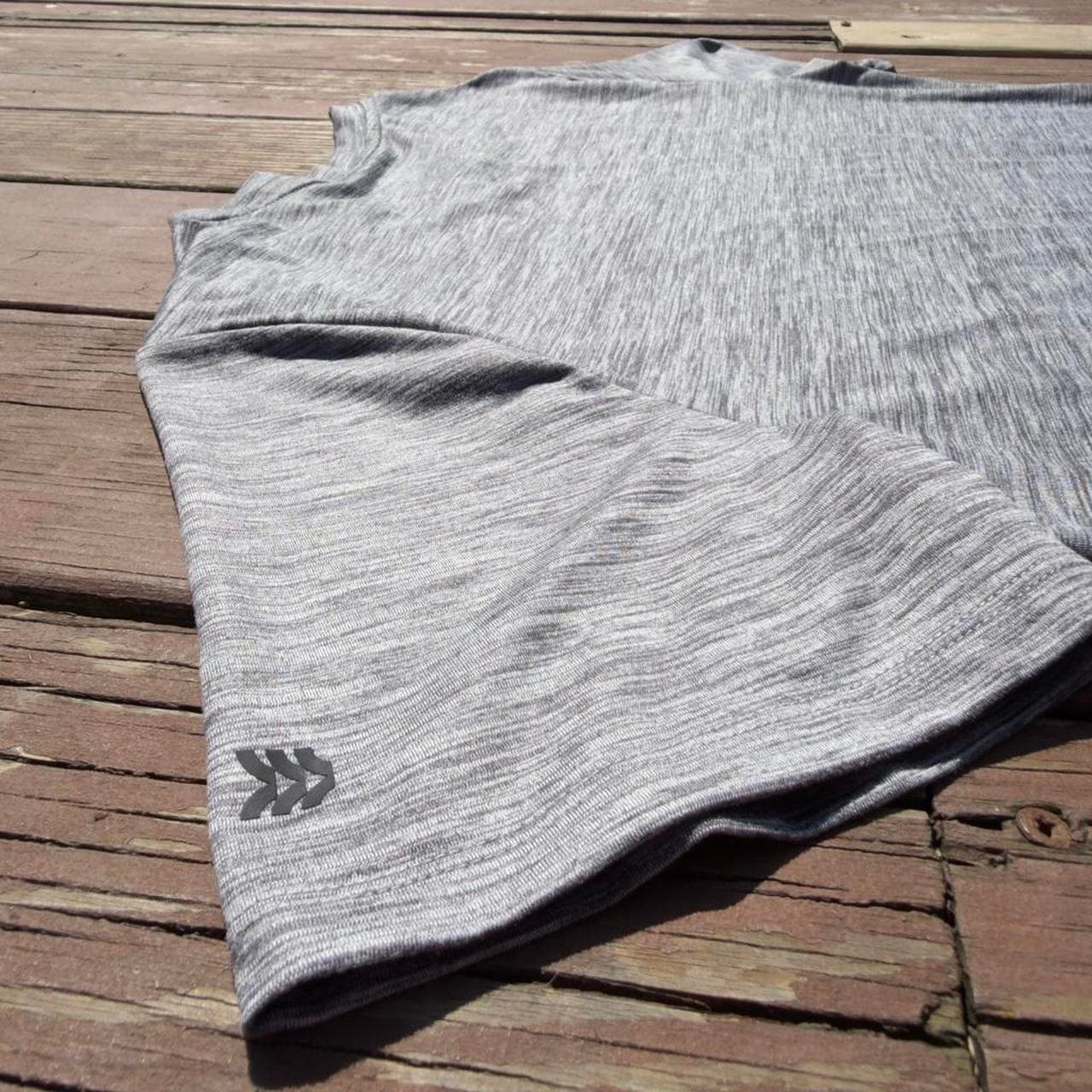 Rare Early 2000s All in Motion Heather Grey Tee Shirt Grail - Thumbnail 2