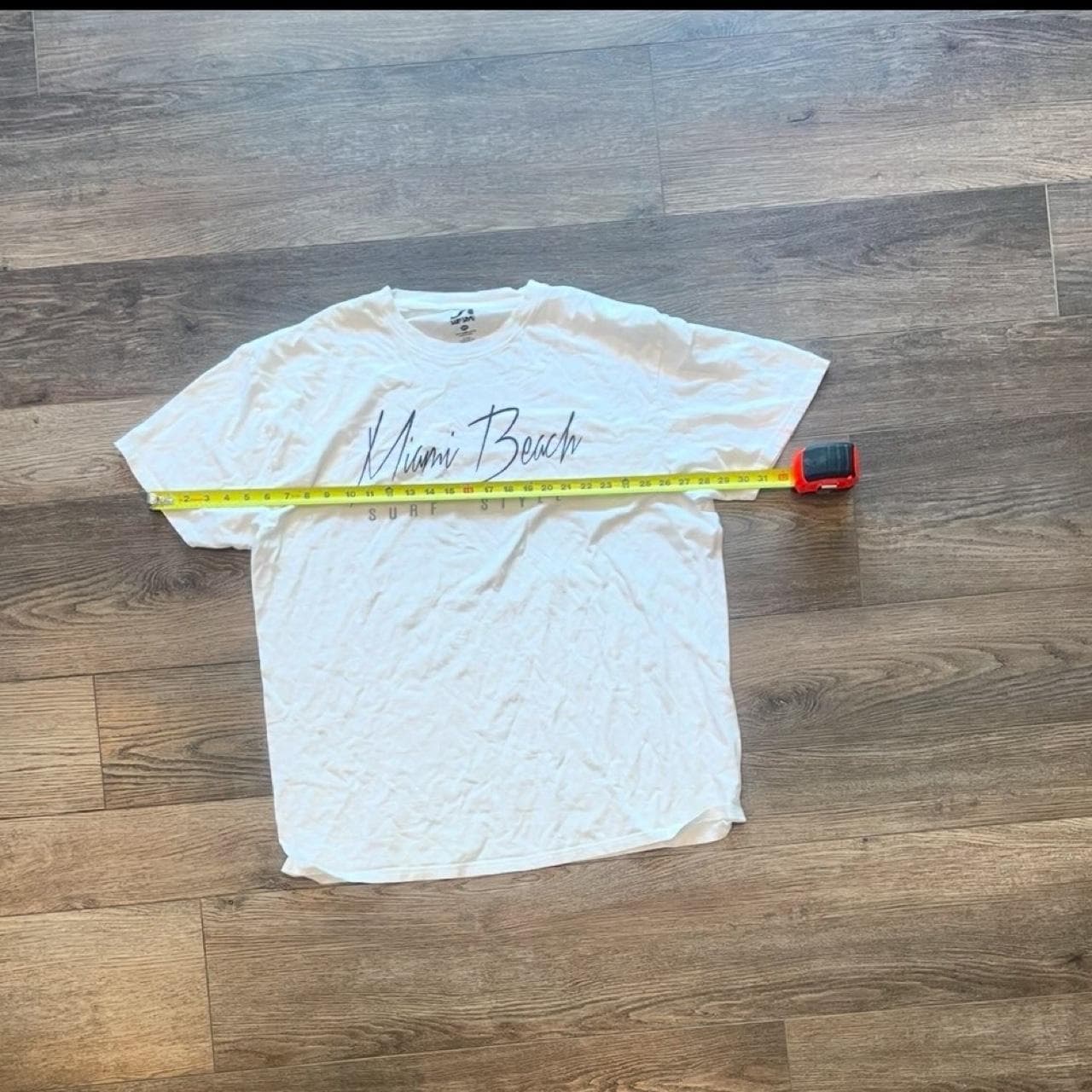 SUPER RARE Early 2000s Surf Style “Miami Beach” Graphic Tee - Y2K GRAIL - Thumbnail 3