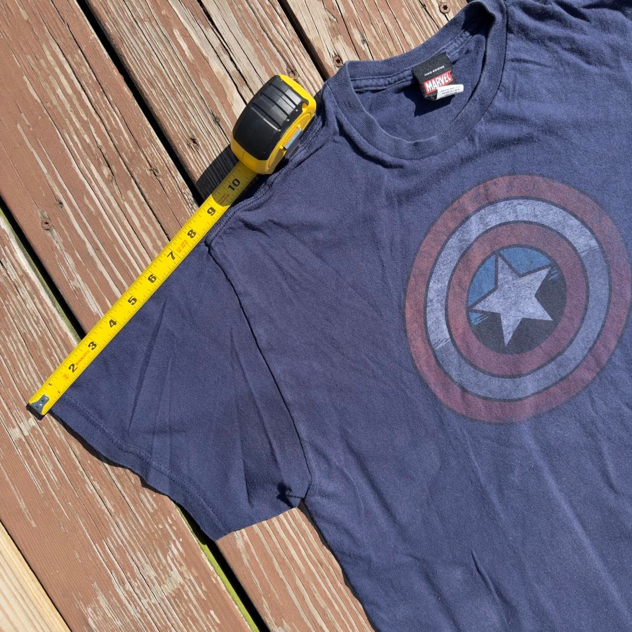 Super Rare 2011 Marvel Captain America Tee - Mad Engine Grail - Thumbnail 6