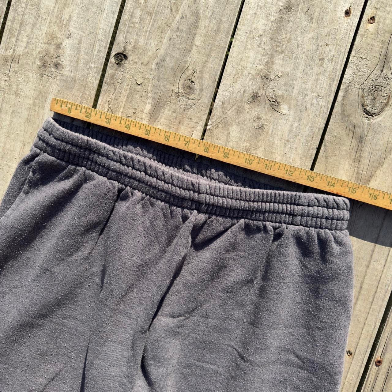 Super Rare 90s Fruit of the Loom Grey Sweatpants - GRAIL - Thumbnail 5
