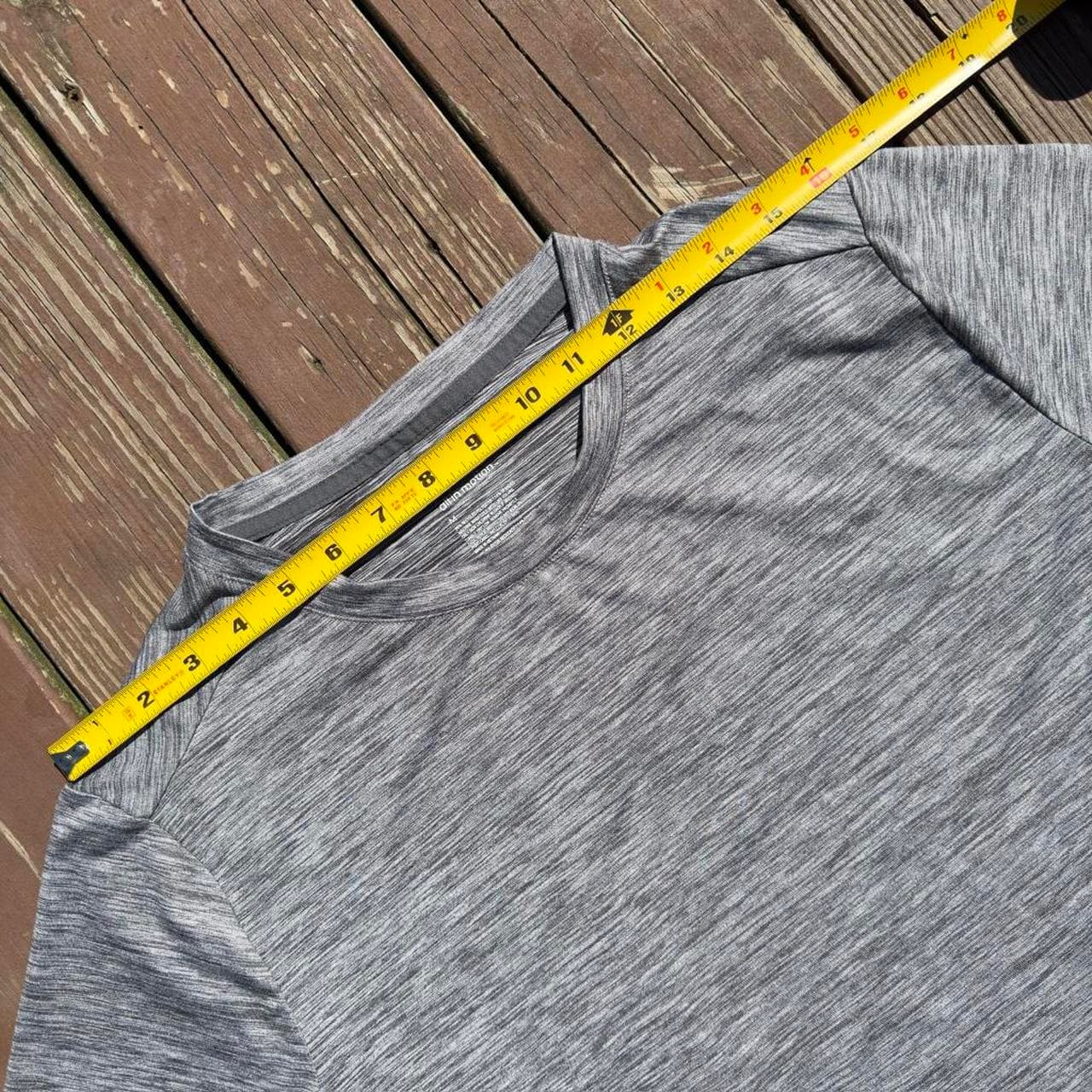 Rare Early 2000s All in Motion Heather Grey Tee Shirt Grail - Thumbnail 7