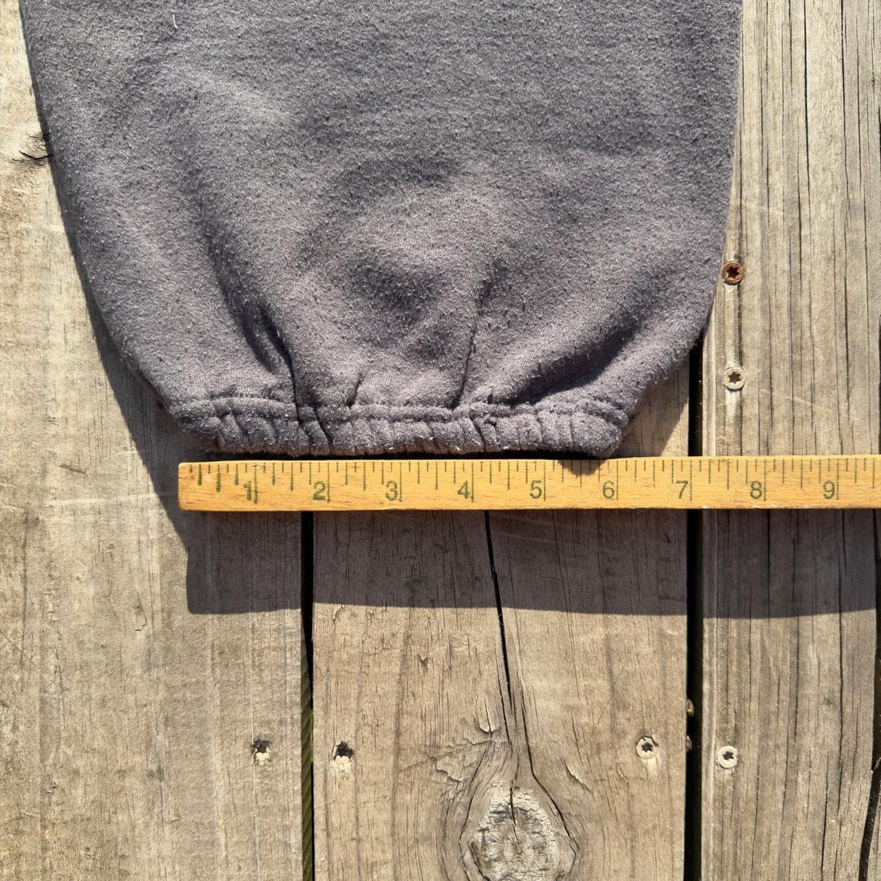 Super Rare 90s Fruit of the Loom Grey Sweatpants - GRAIL - Thumbnail 7