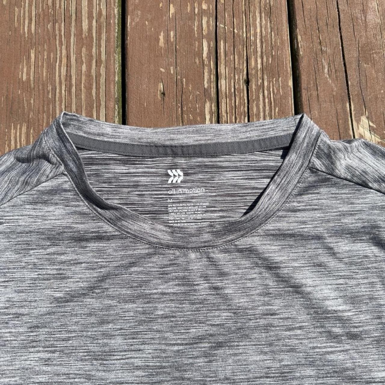 Rare Early 2000s All in Motion Heather Grey Tee Shirt Grail - Thumbnail 3