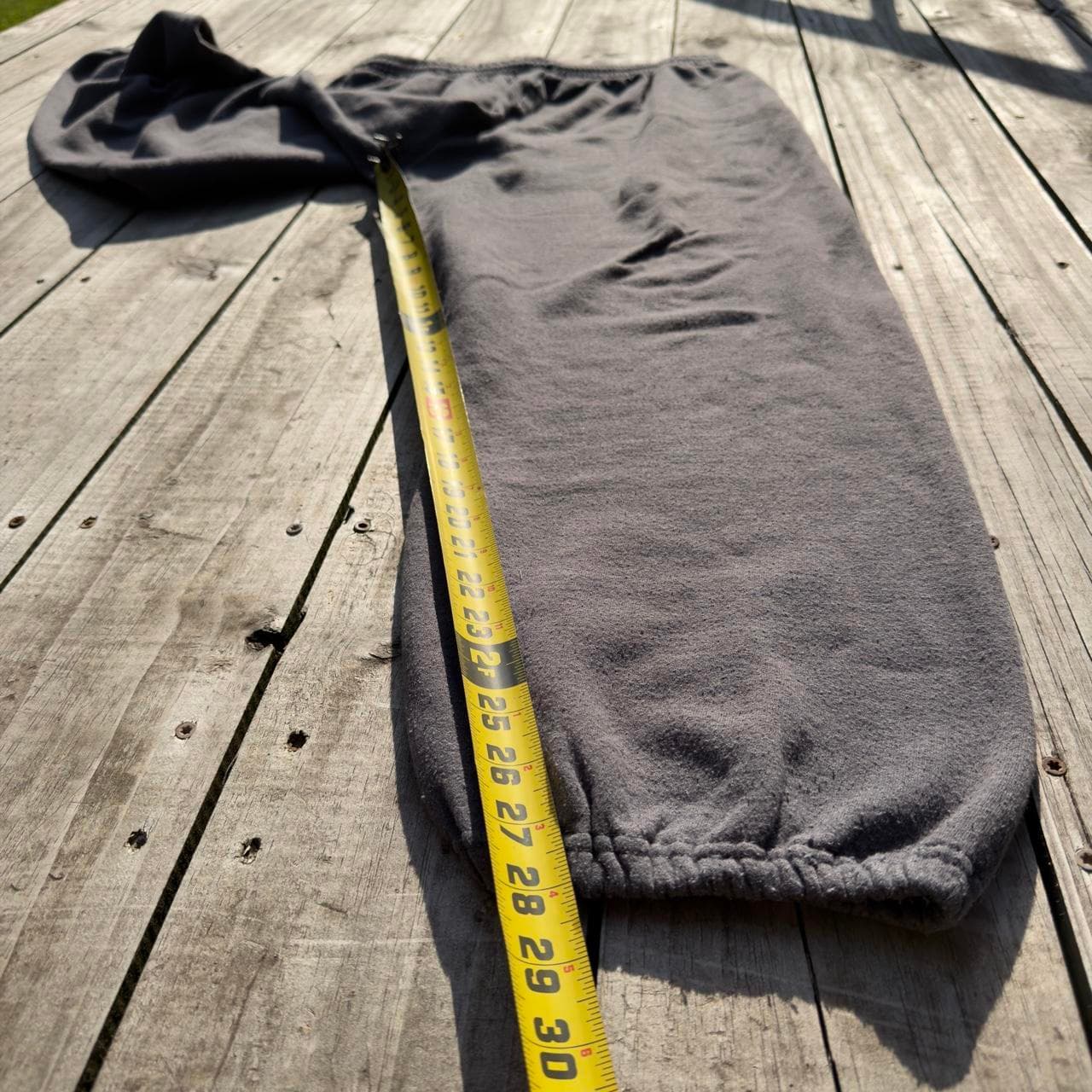Super Rare 90s Fruit of the Loom Grey Sweatpants - GRAIL - Thumbnail 6