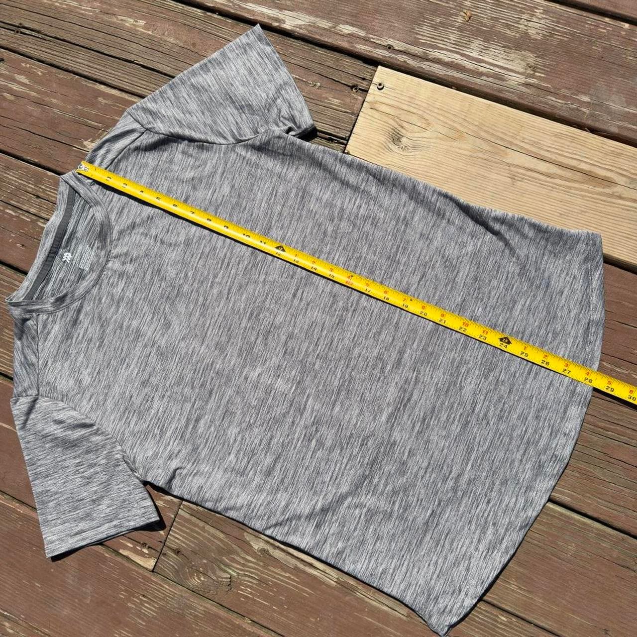 Rare Early 2000s All in Motion Heather Grey Tee Shirt Grail - Thumbnail 4