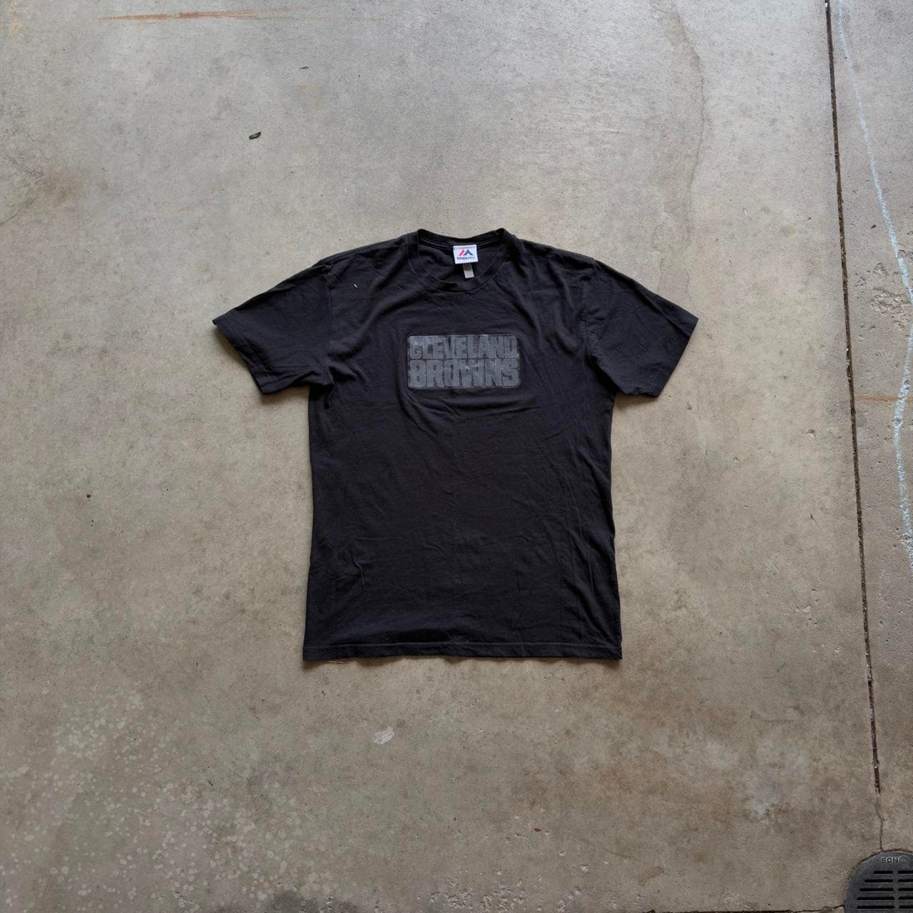 Super Rare Early 2000s Cleveland Browns Black Tee - NFL GRAIL